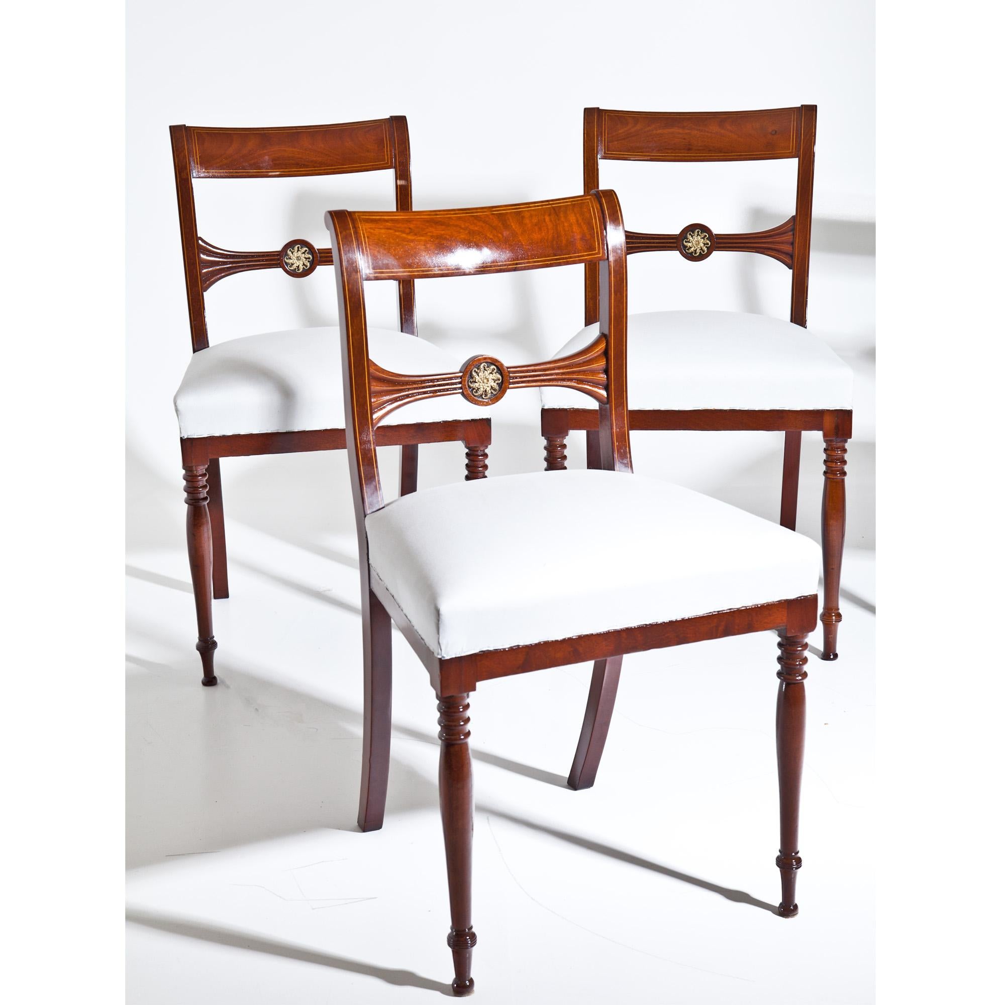 Neoclassical Chairs, Probably Berlin, circa 1825-1830
