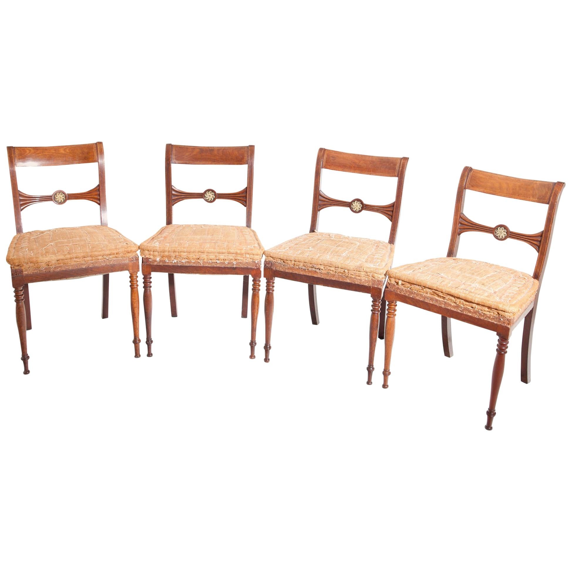 Early 19th Century Chairs, Probably Berlin, circa 1825-1830