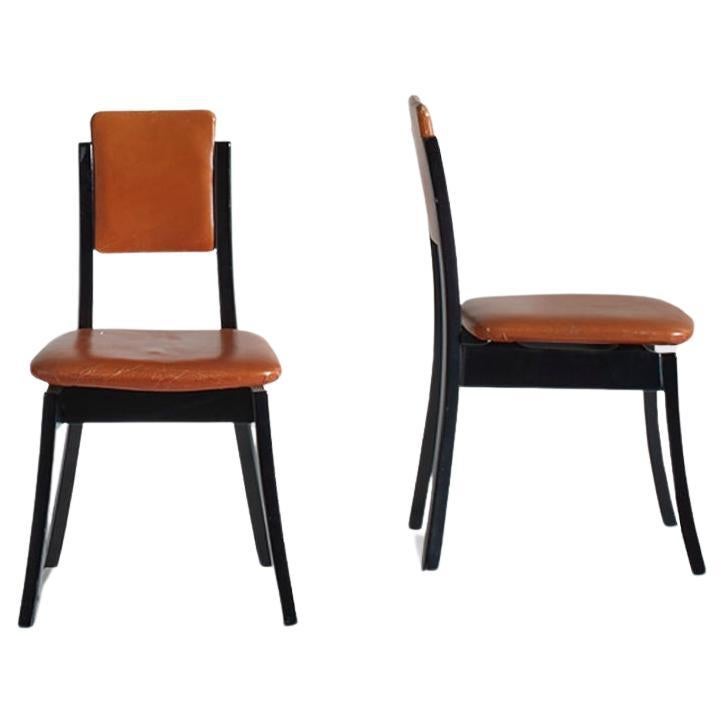 Chaises S-11 d'Angelo Mangiarotti