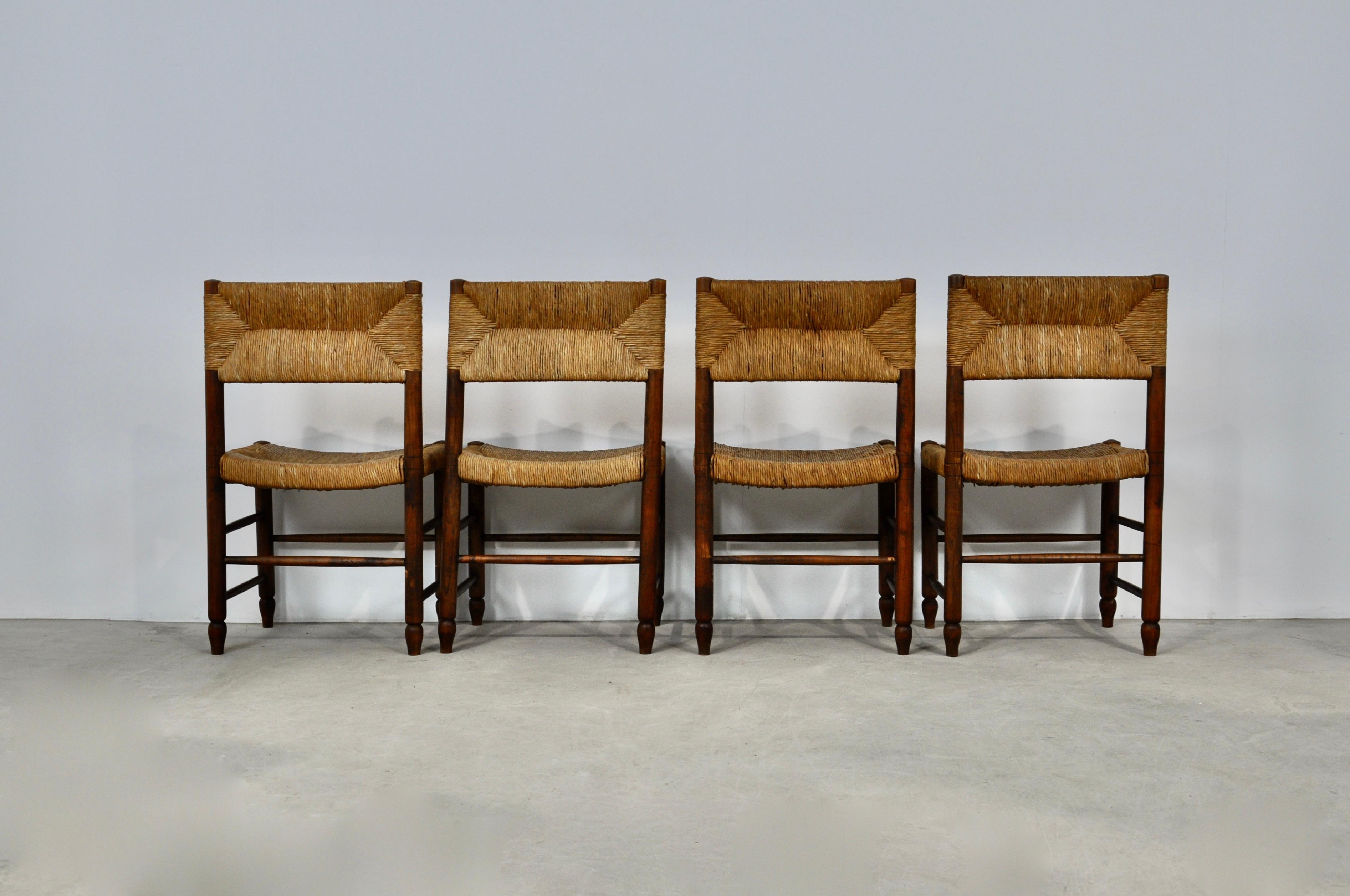 Chairs Style Charlotte Perriand, 1950s 1