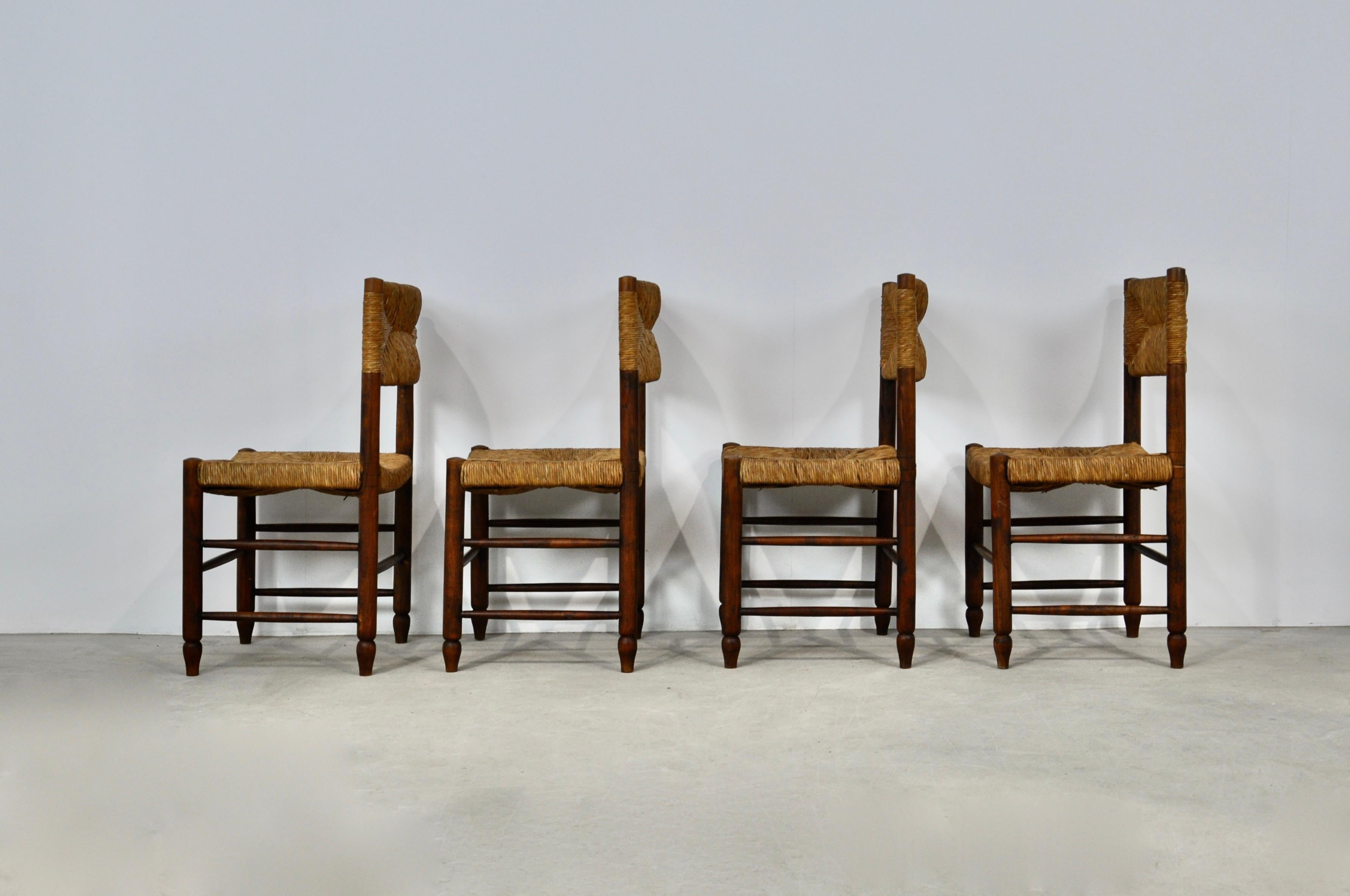 Chairs Style Charlotte Perriand, 1950s 2