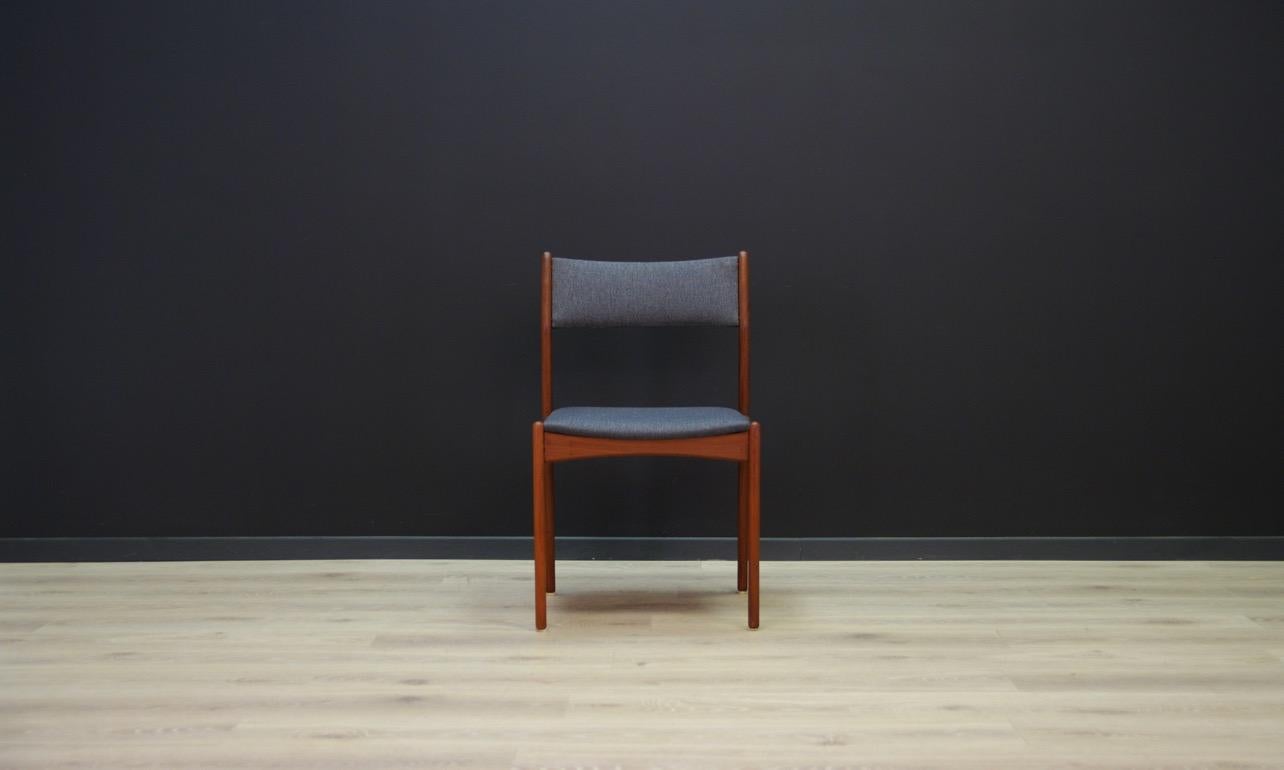 Mid-Century Modern Chairs Teak Vintage Danish Design, 1960-1970
