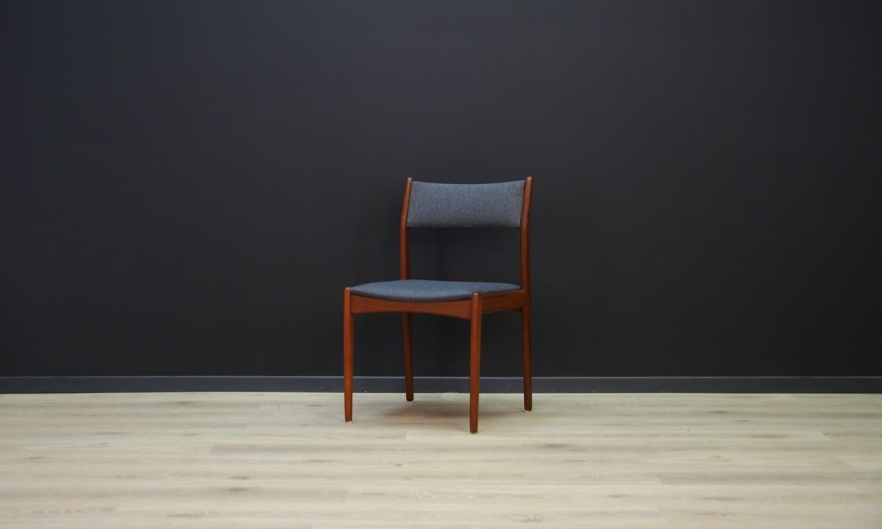 Woodwork Chairs Teak Vintage Danish Design, 1960-1970