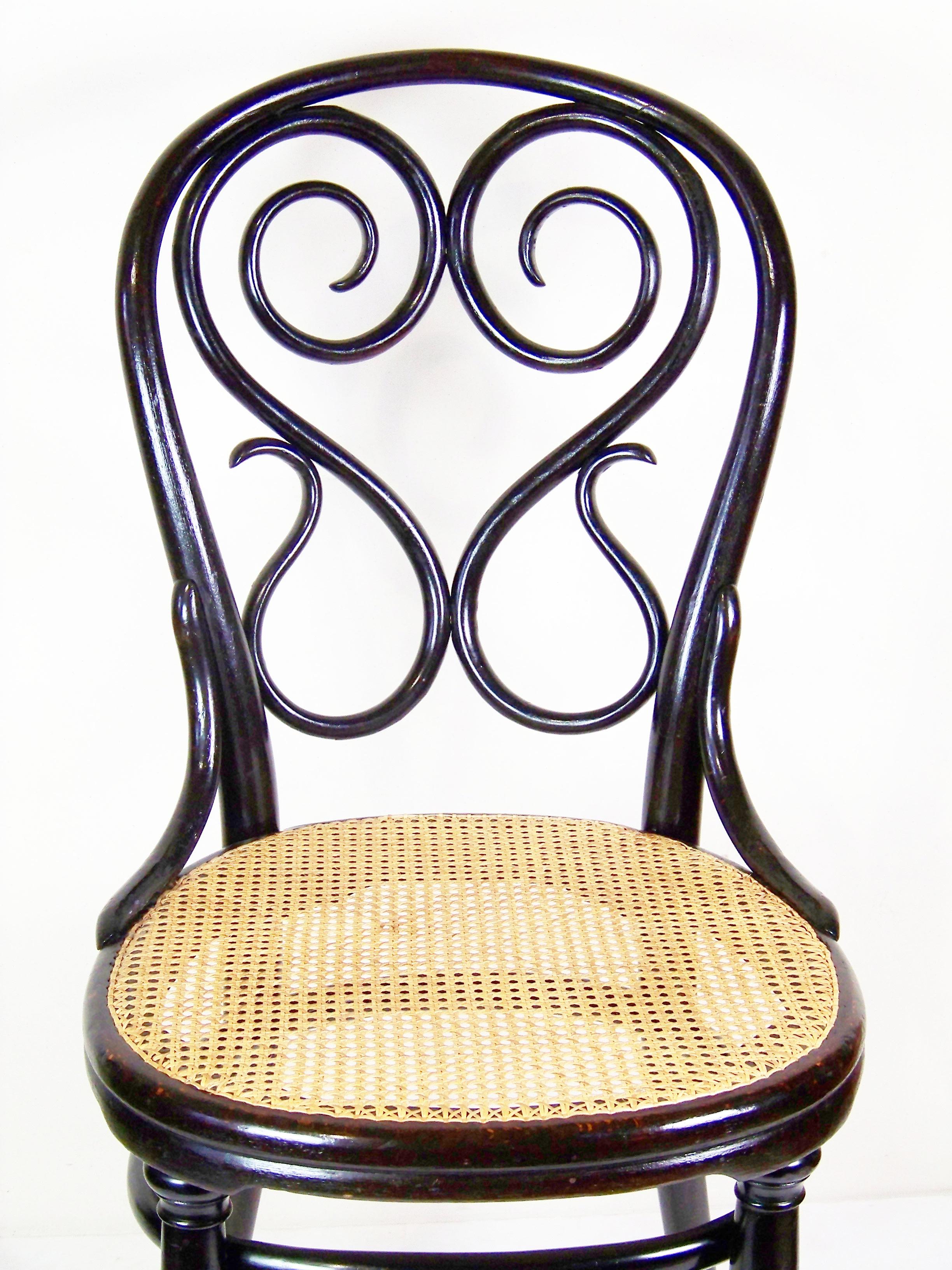 Belle Époque Chair Thonet Nr.4, circa 1880