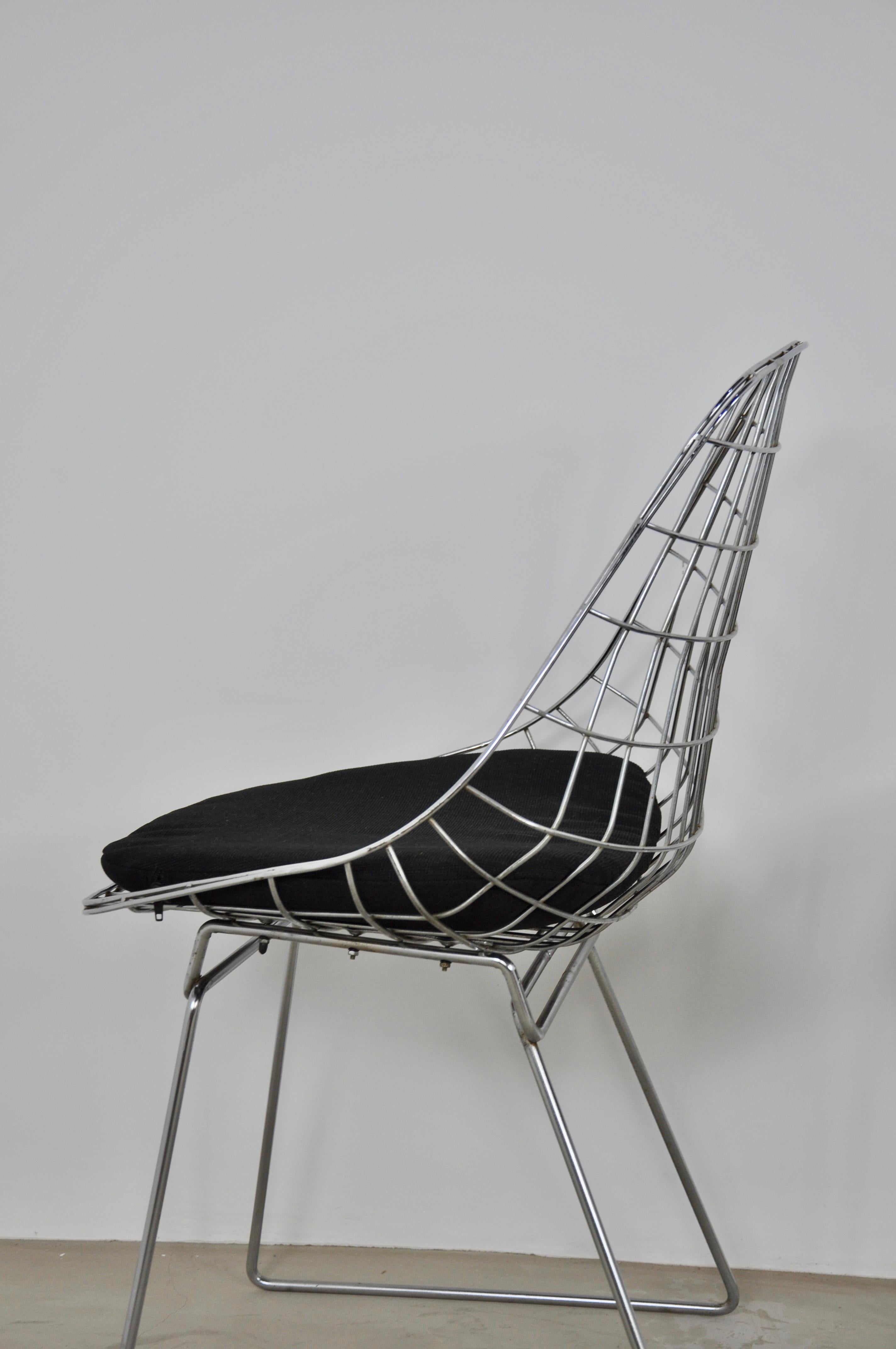 Metal Chairs Wire SM05 by Cees Braakman & Adriaan Dekker for Pastoe, 1958