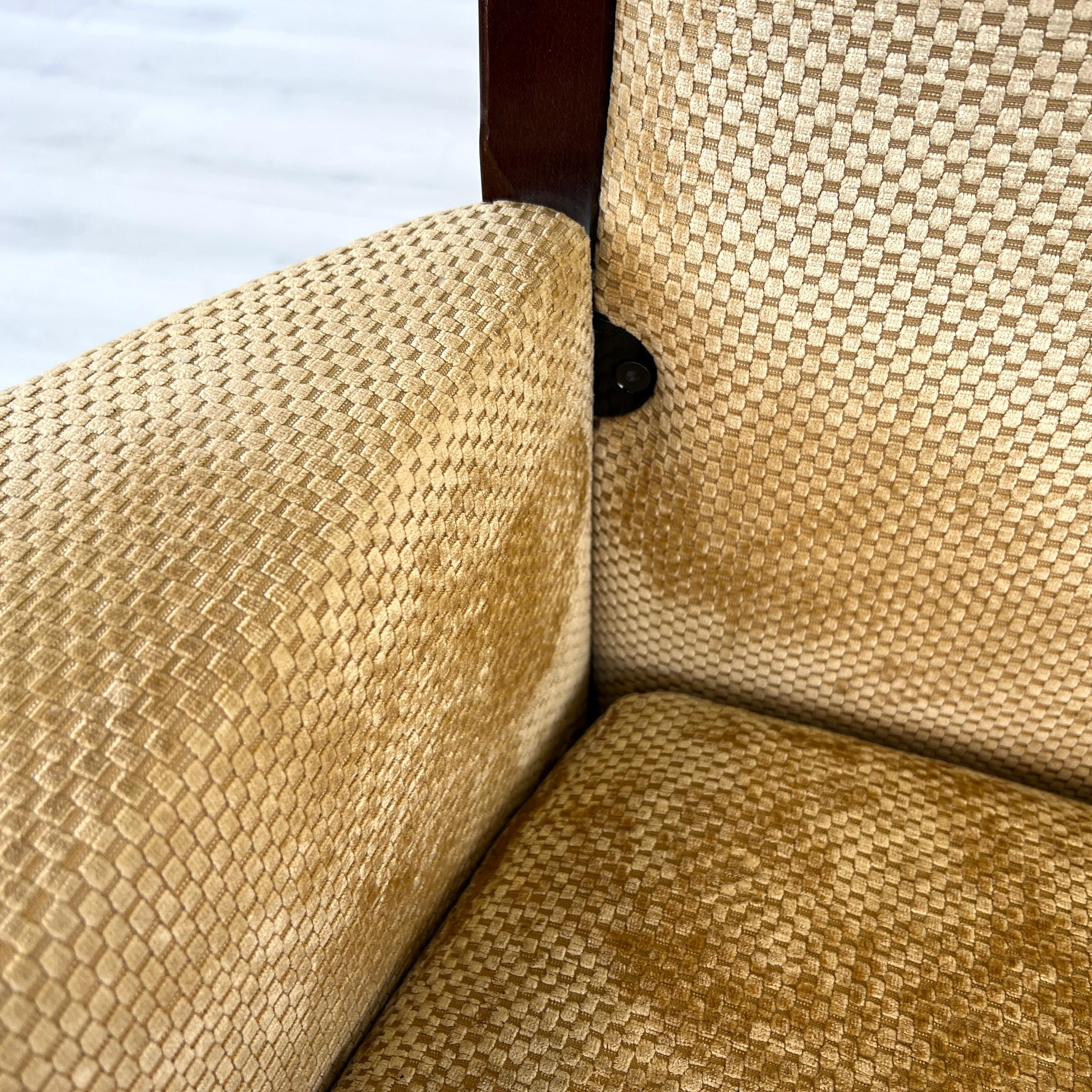Chairs with Ottomans by Umberto Asnago for Giorgetti – Set of 2 For Sale 11