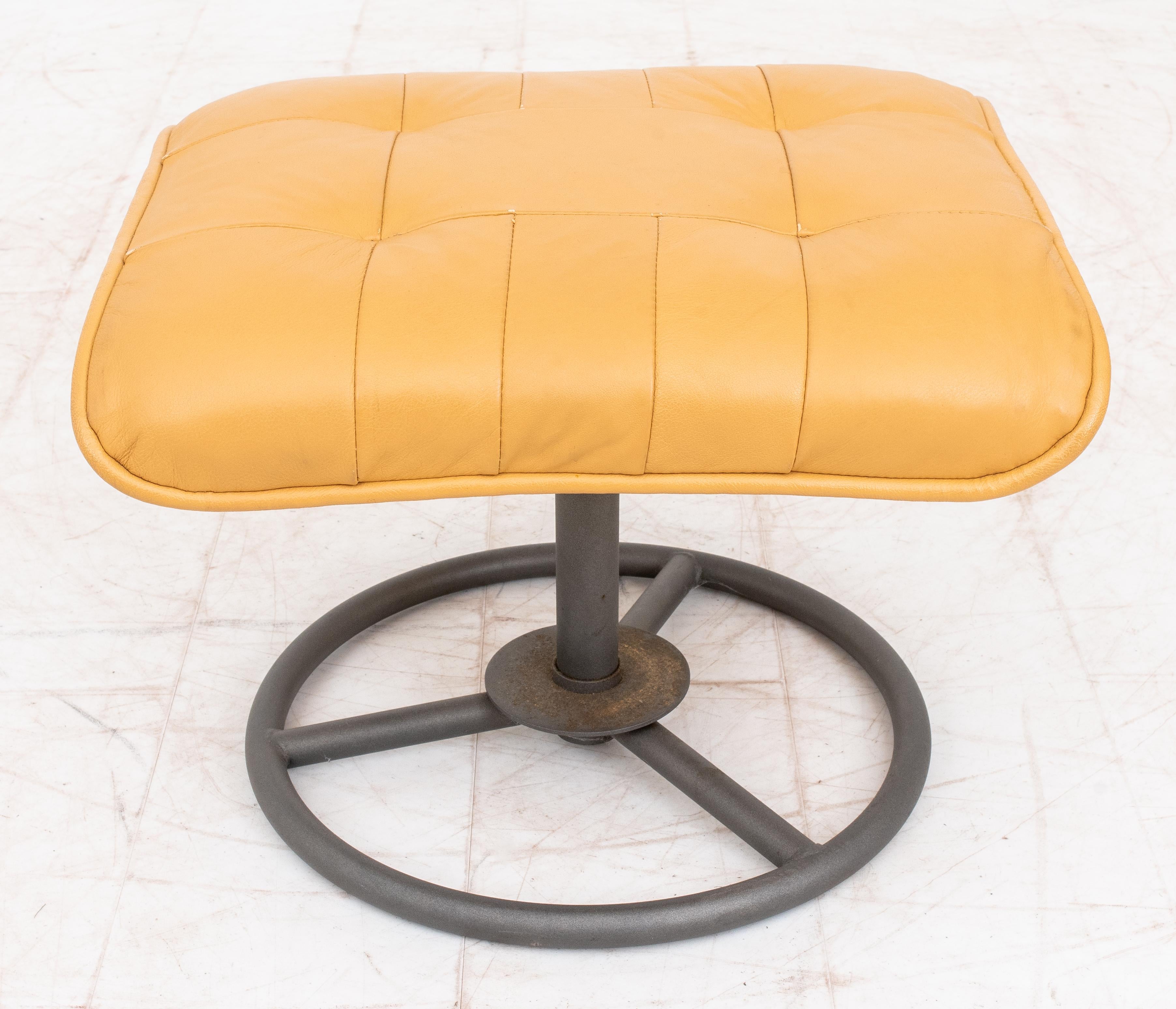 ChairWorks Reclining Swivel Armchair & Ottoman 9
