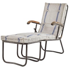 Chaise and Ottoman