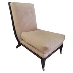 Chaise Apollon Collection Armless Slipper Chair by William Switzer