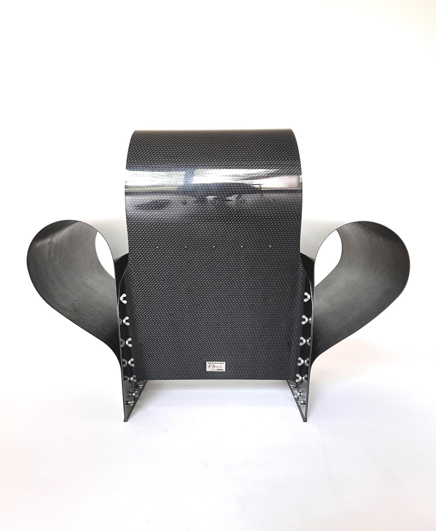 Chaise Bad Tempered en carbone de Ron Arad n° 46/1000 pour Vitra 2002 en vente 7