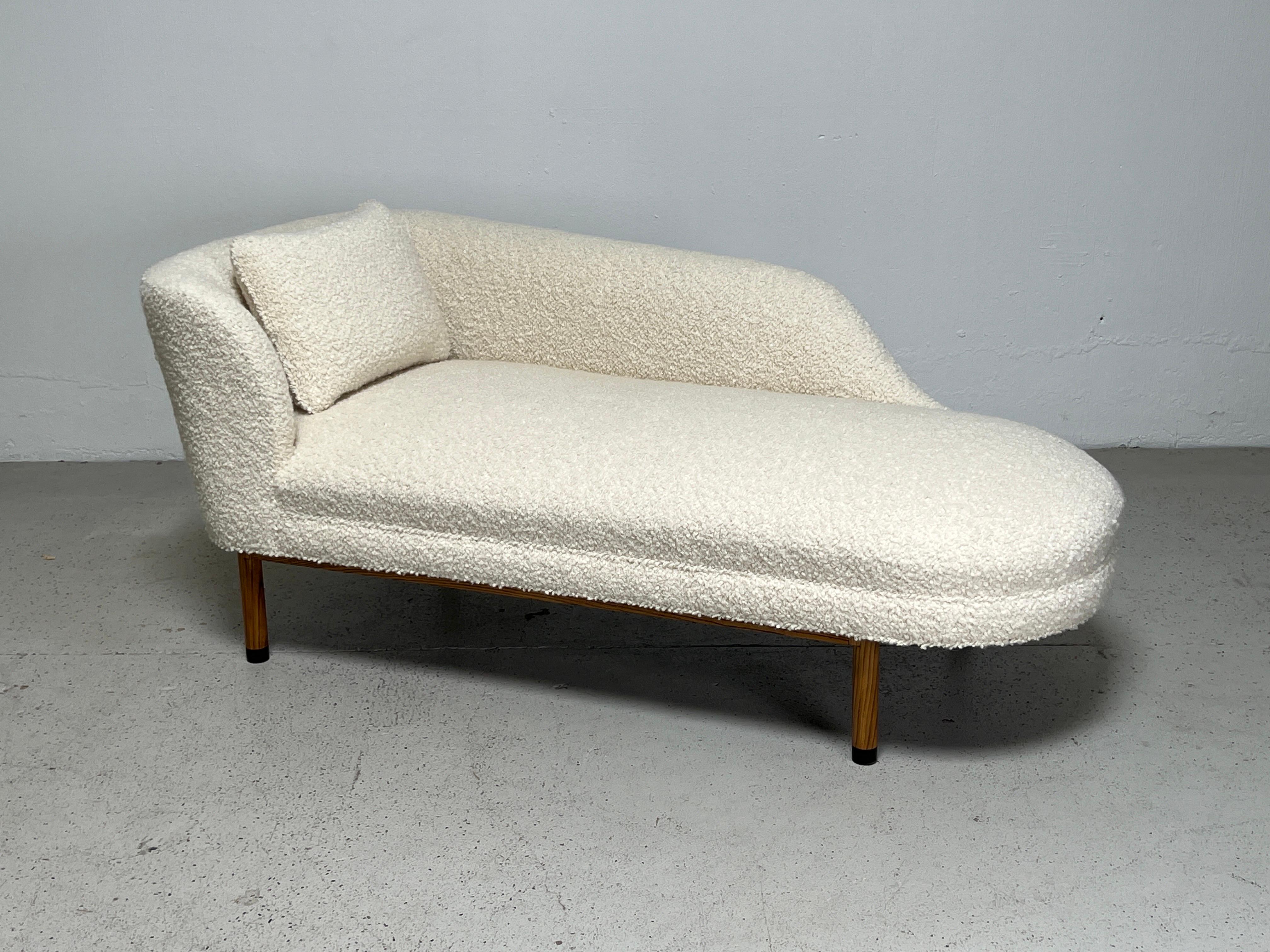 Chaise by Edward Wormley for Dunbar In Good Condition In Dallas, TX