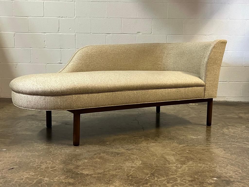 Ash Chaise by Edward Wormley for Dunbar