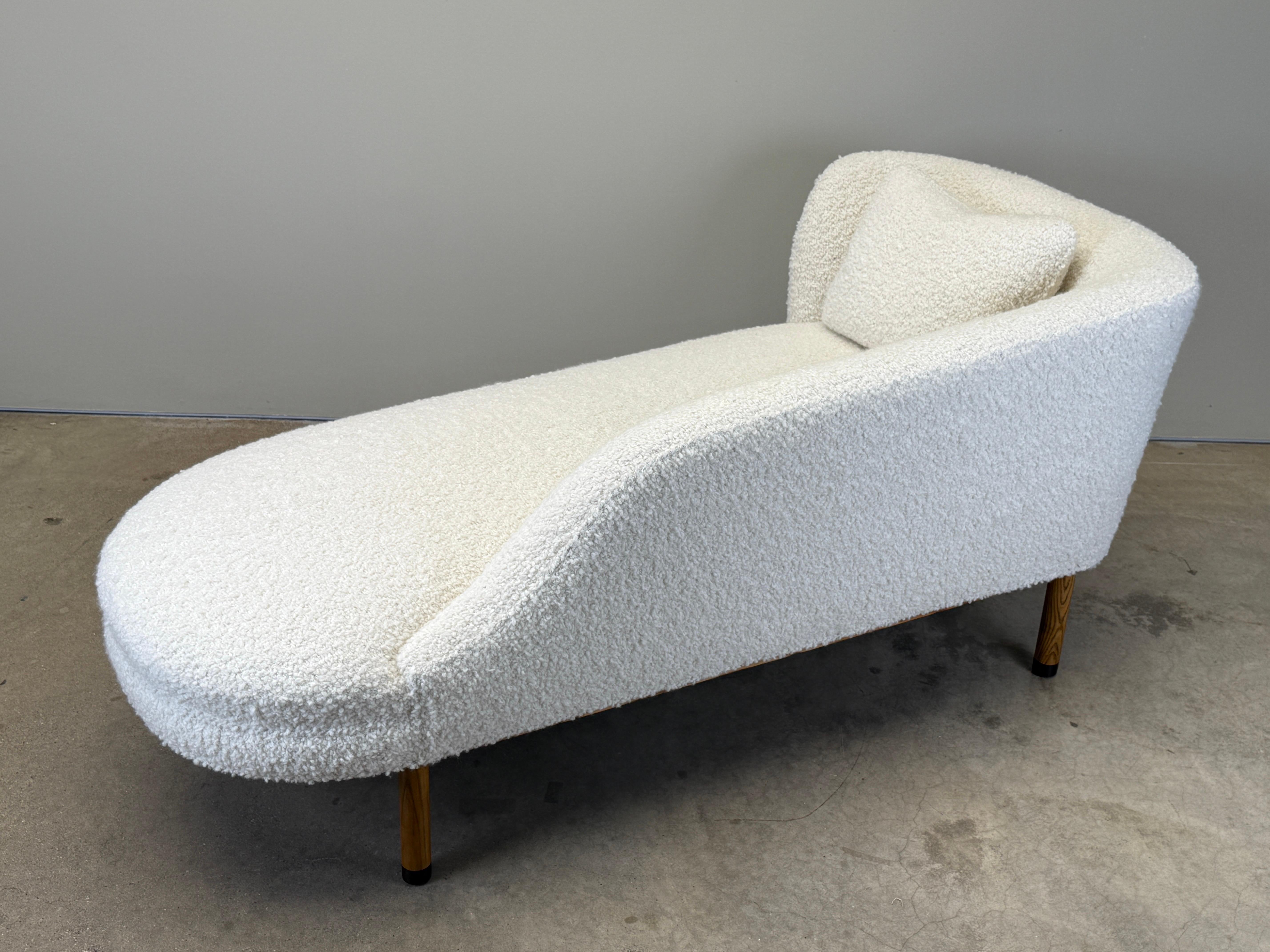 Chaise by Edward Wormley for Dunbar For Sale 2