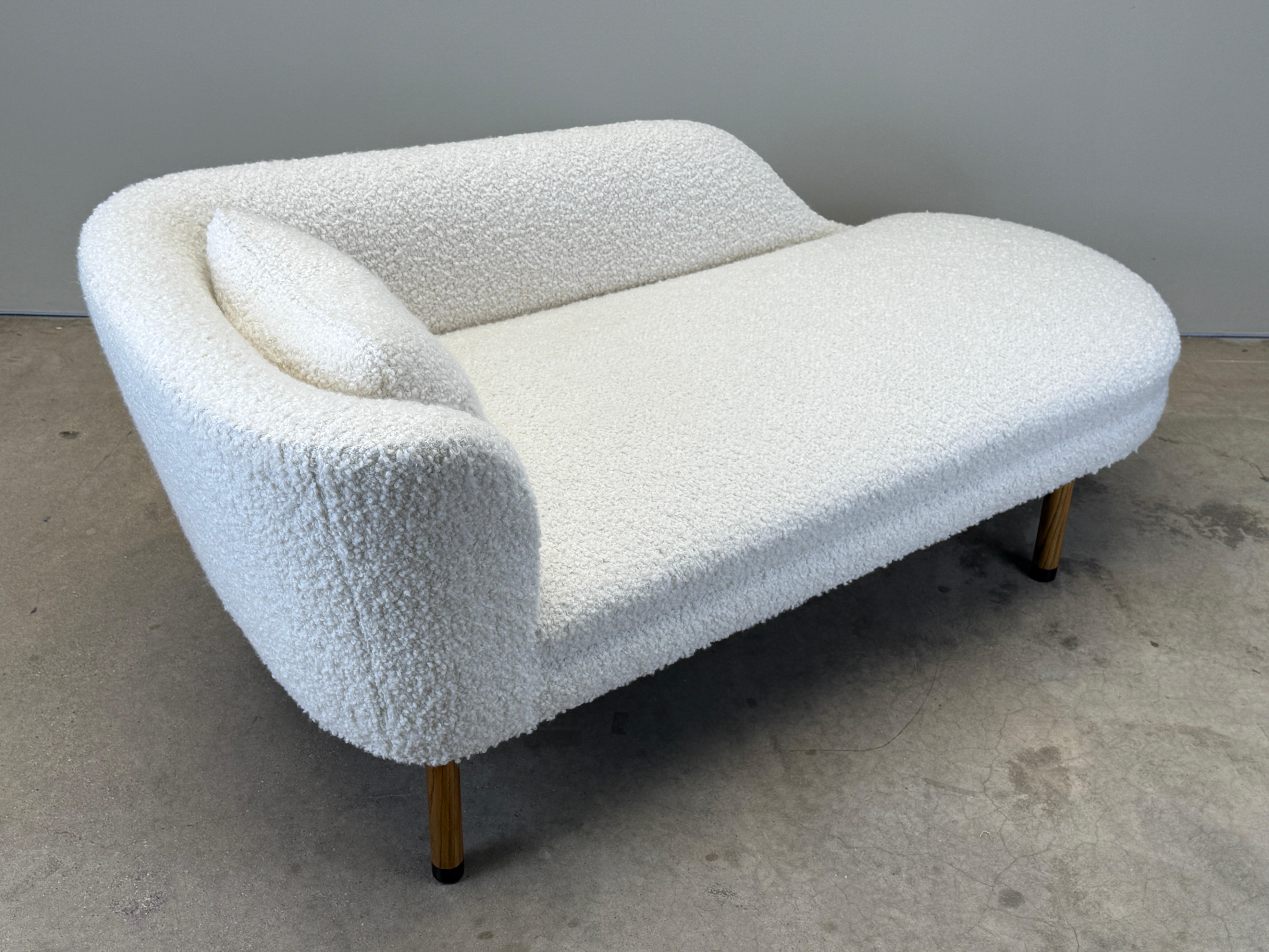Chaise by Edward Wormley for Dunbar For Sale 3