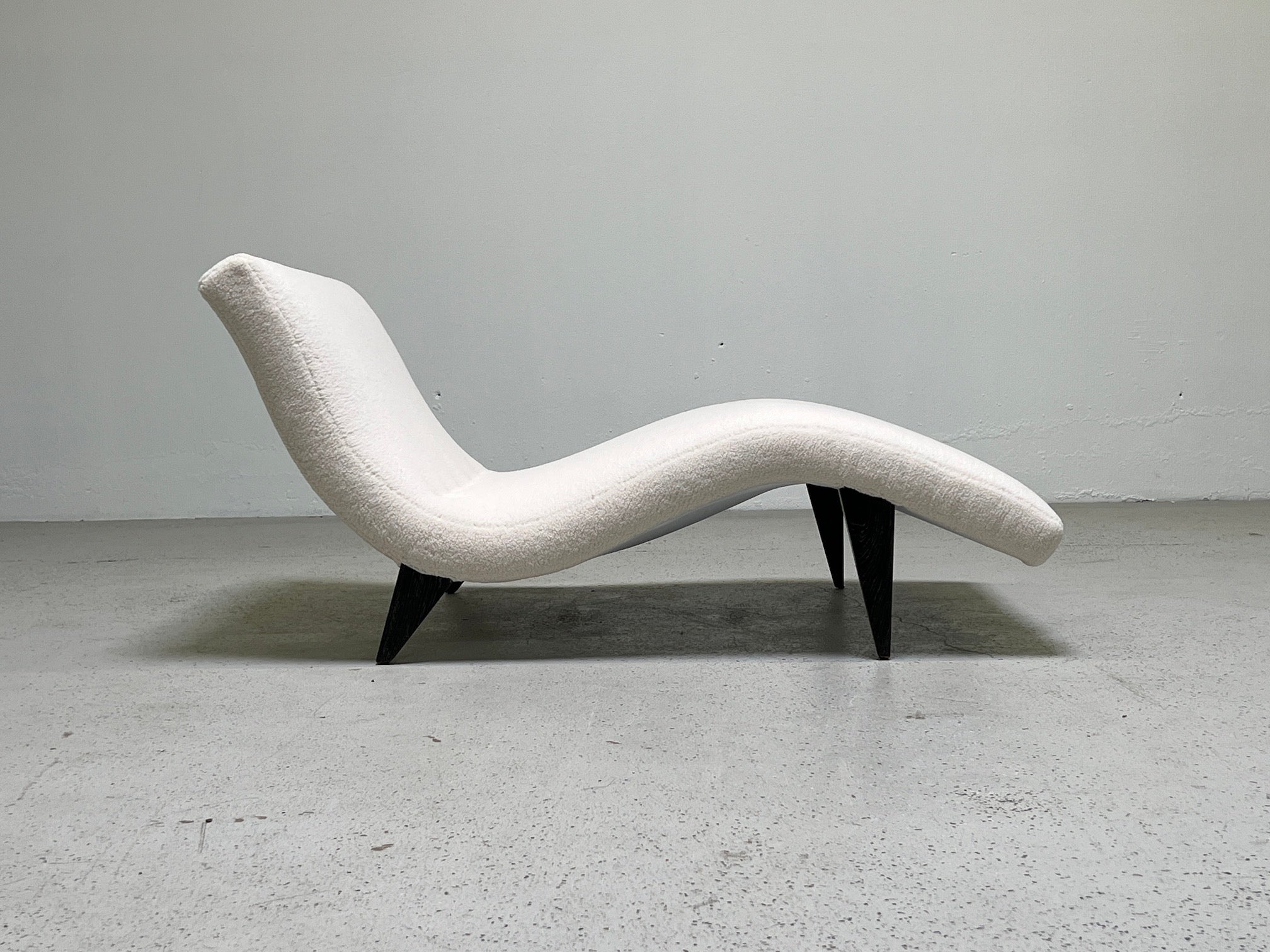 A rare chaise lounge designed by Greta Magnusson-Grossman for Sherman Bertram.