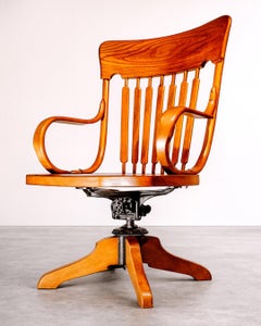 Sillón de oficina de estilo victoriano