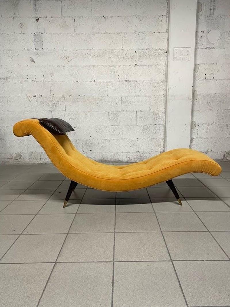 Chaise-longue anni '50 5