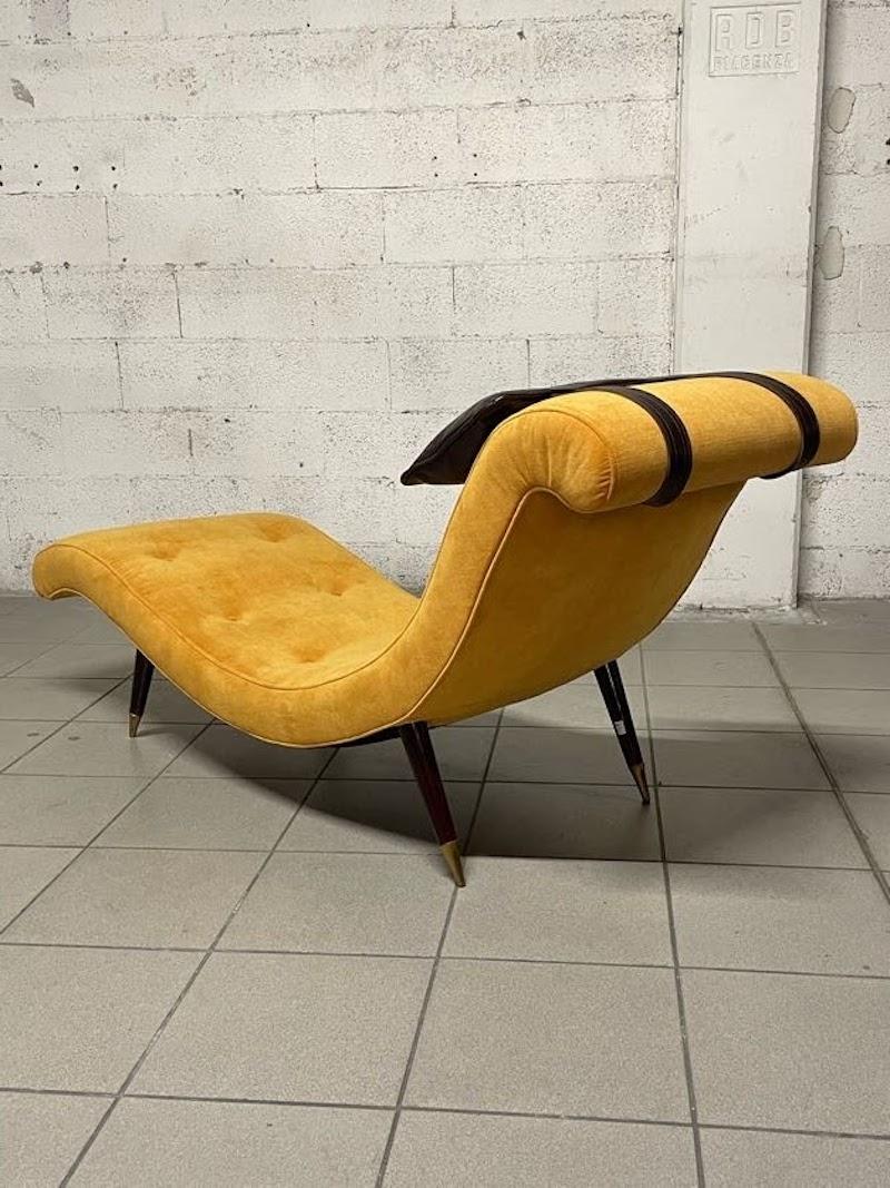 Ottone Chaise-longue anni '50