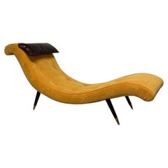 Chaise-longue anni '50