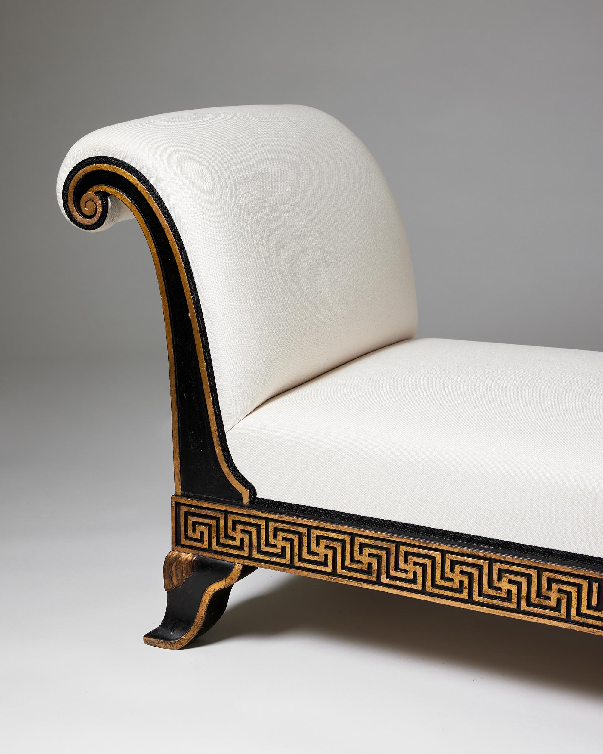 Chaise longue, anonymous for Louis G Thiersen, Denmark, 1928 For Sale 1