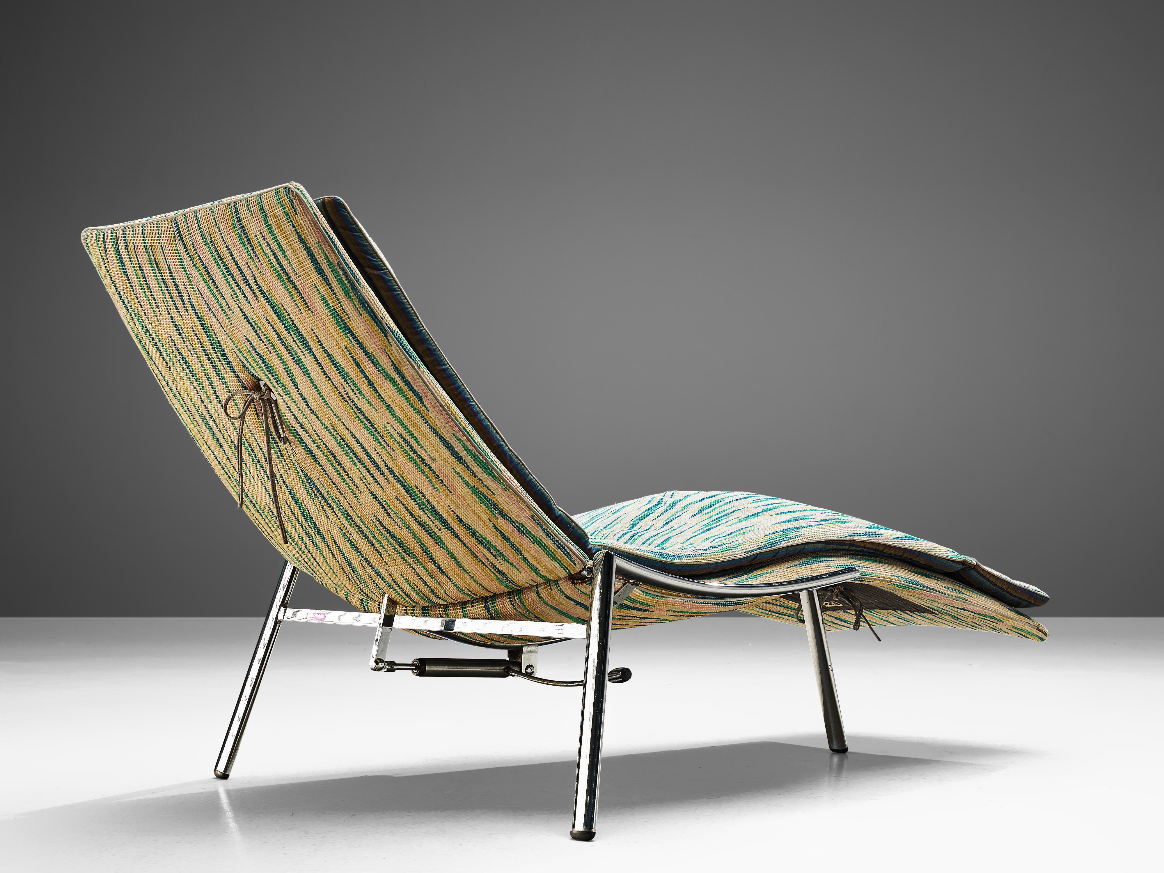 Mid-Century Modern Chaise Longue by Giovanni Offredi for Saporiti