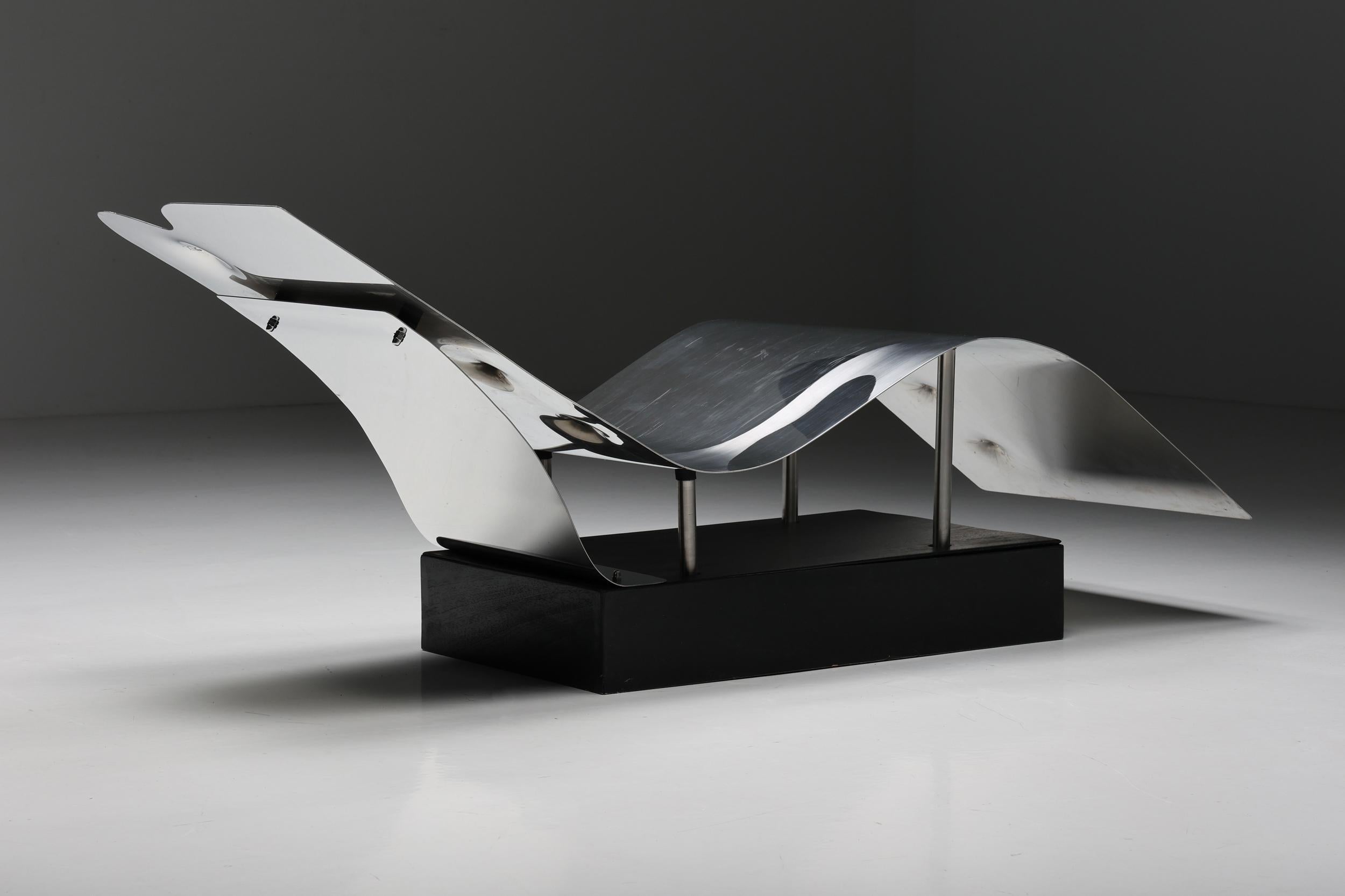Chaise Longue by Italian Artist Angelo Brescianini, 2008 For Sale 1