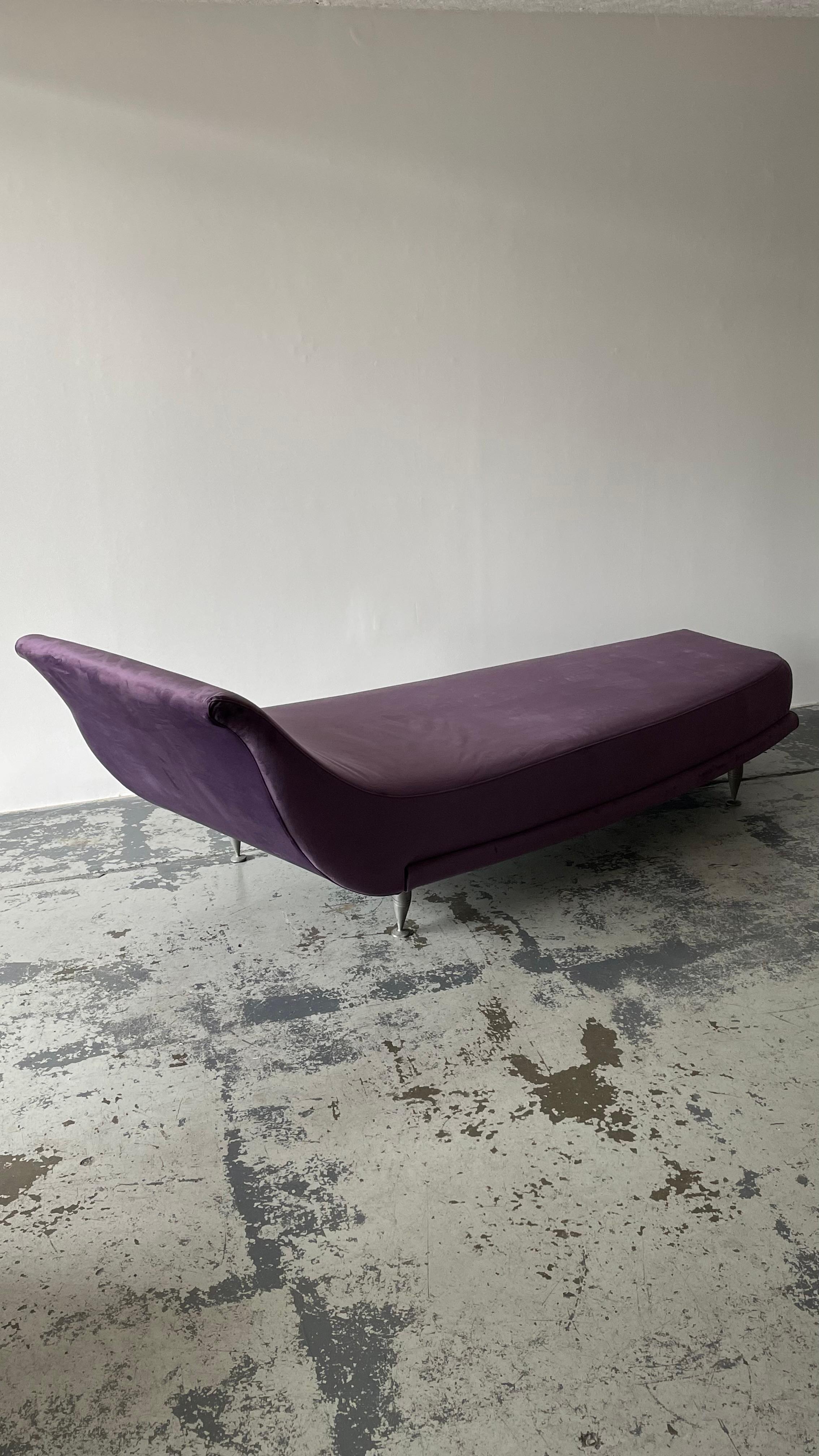 Chaise Longue by Massimo Iosa Ghini Postmodern for Moroso Italy In Good Condition For Sale In London, GB