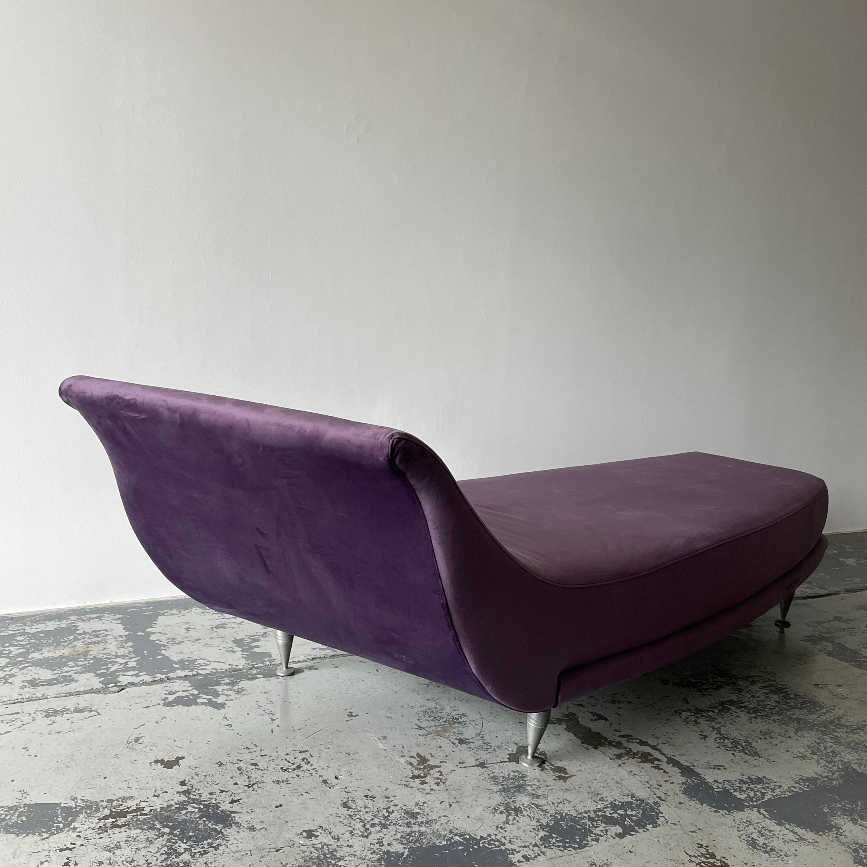 Chaise Longue by Massimo Iosa Ghini Postmodern for Moroso Italy For Sale 1