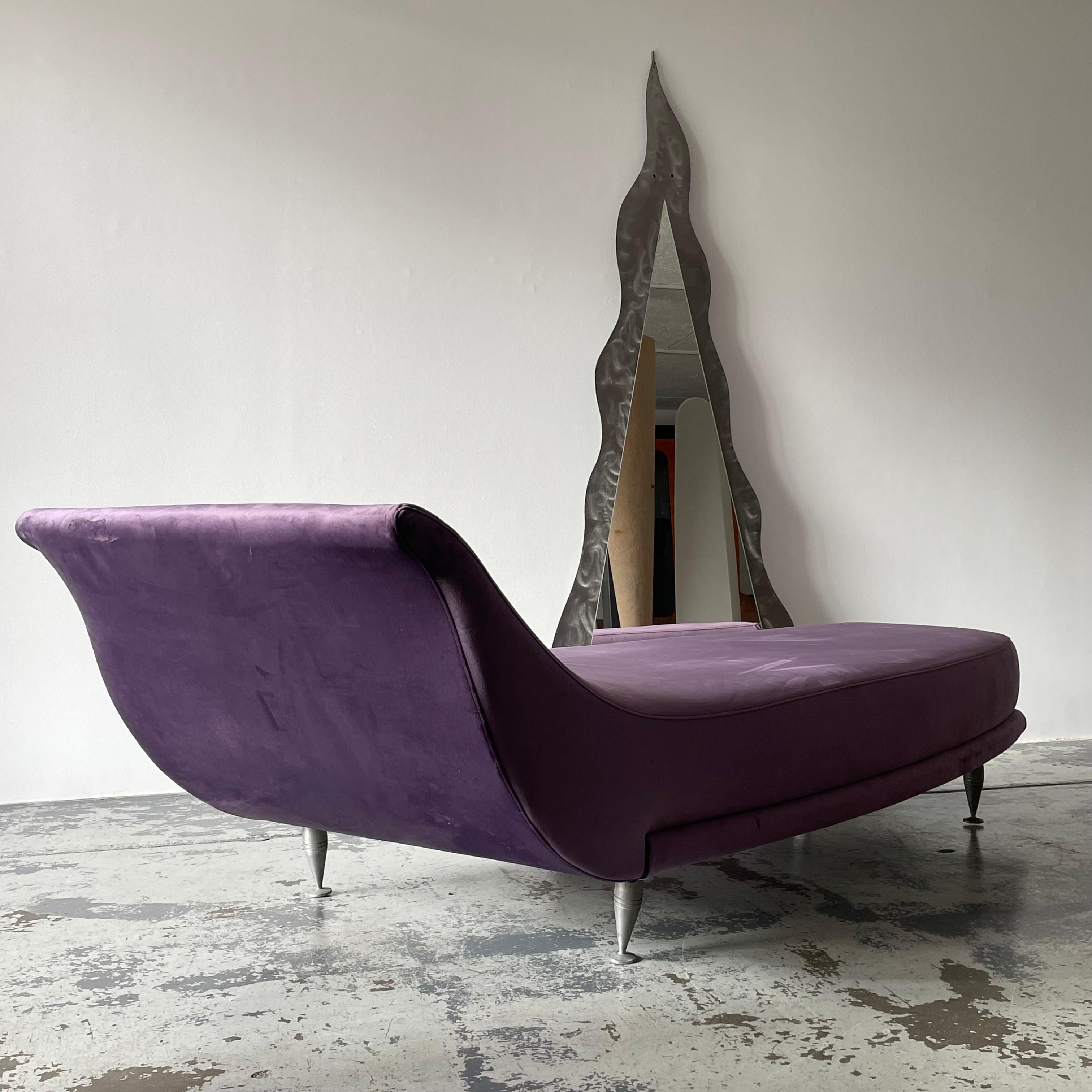 Chaise Longue by Massimo Iosa Ghini Postmodern for Moroso Italy For Sale 2