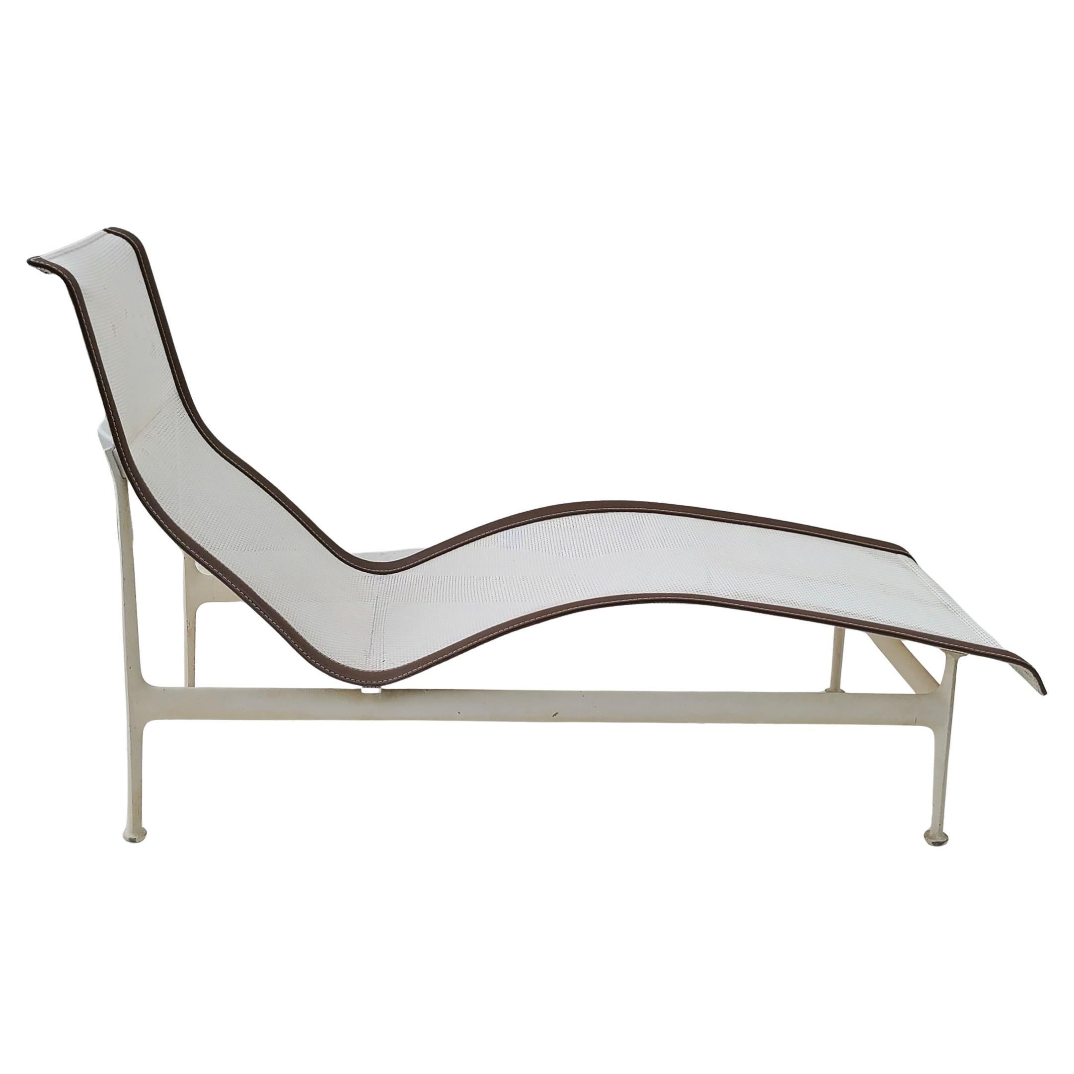 Aluminium Chaise Longue par A. Schultz pour Knoll en vente