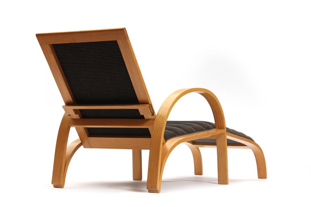 Mid-20th Century Chaise Longue by Ward Bennett