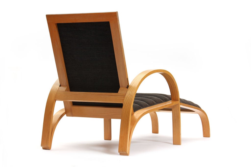 Upholstery Chaise Longue by Ward Bennett