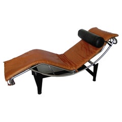 chaise longue di ispirazione Bauhaus, anni 80