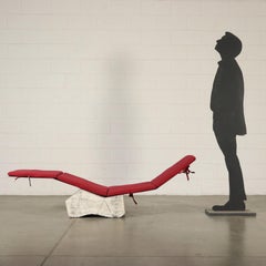 Chaise Longue Diapason Vintage Design, Italy, 1970s-1980s