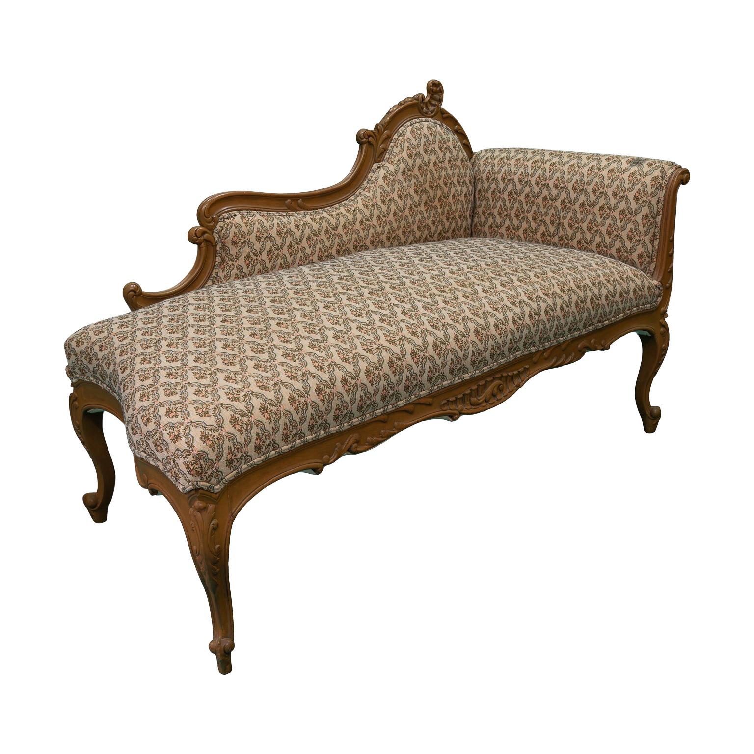 Chaise Longue French Style Louis XV