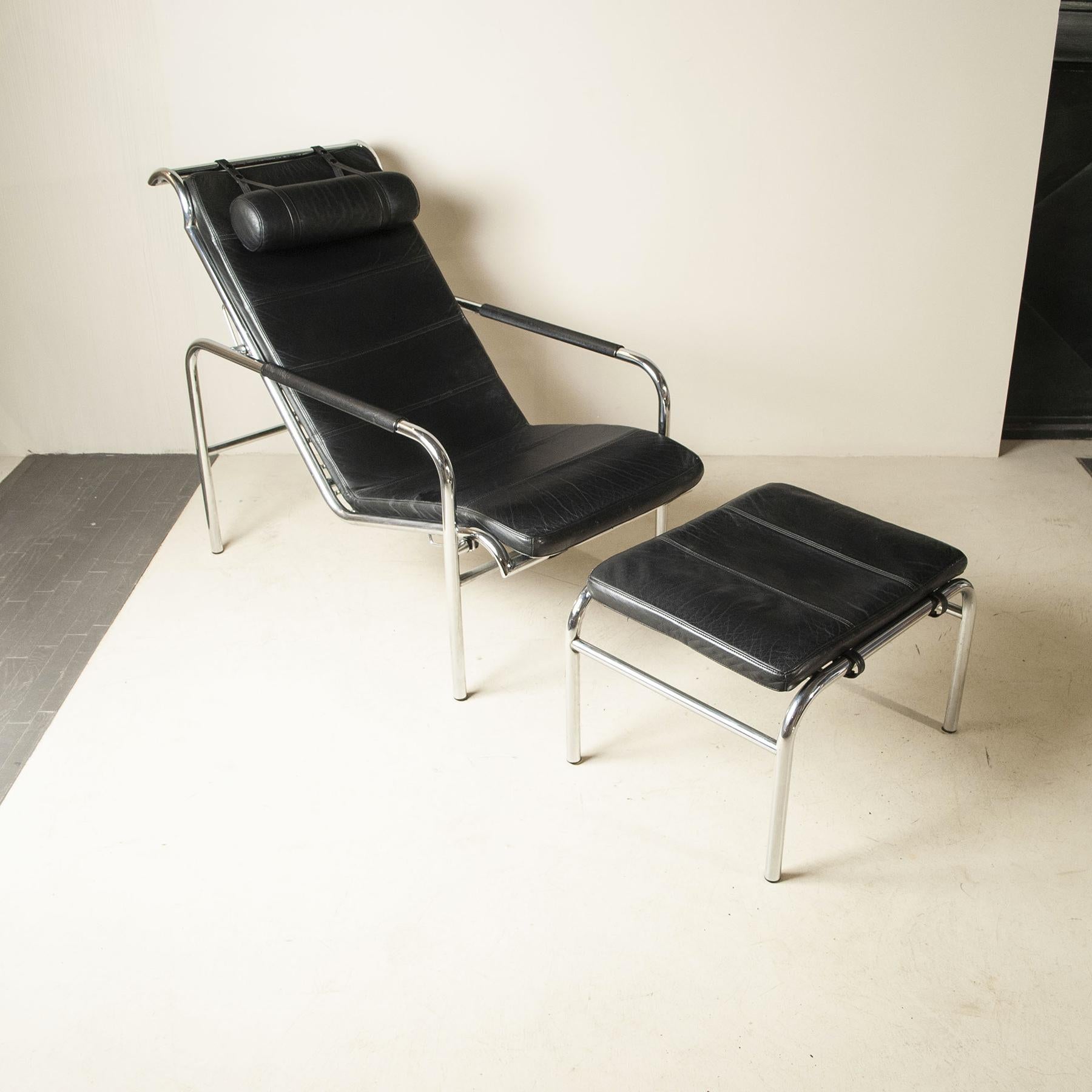 Chaise Longue Genni for Zanotto by Gabriele Mucchi 70s For Sale 6