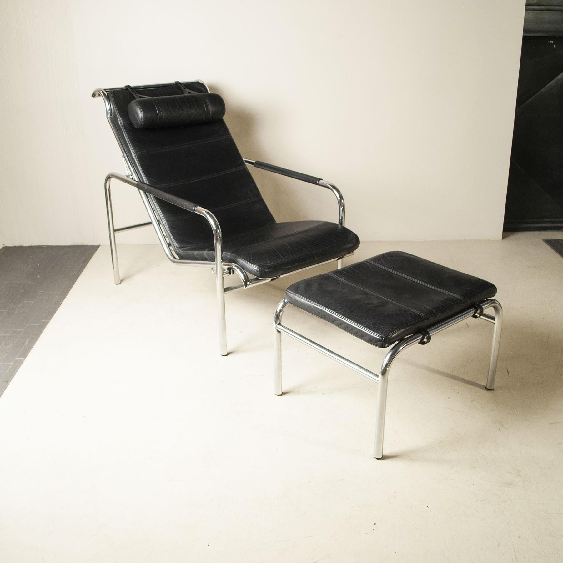 Mid-Century Modern Chaise longue Genni pour Zanotto par Gabriele Mucchi, années 70 en vente