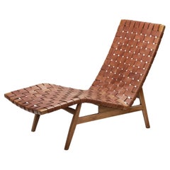 Chaise Longue in the manner of Arne Vodder, Europe, Mid-20th Century