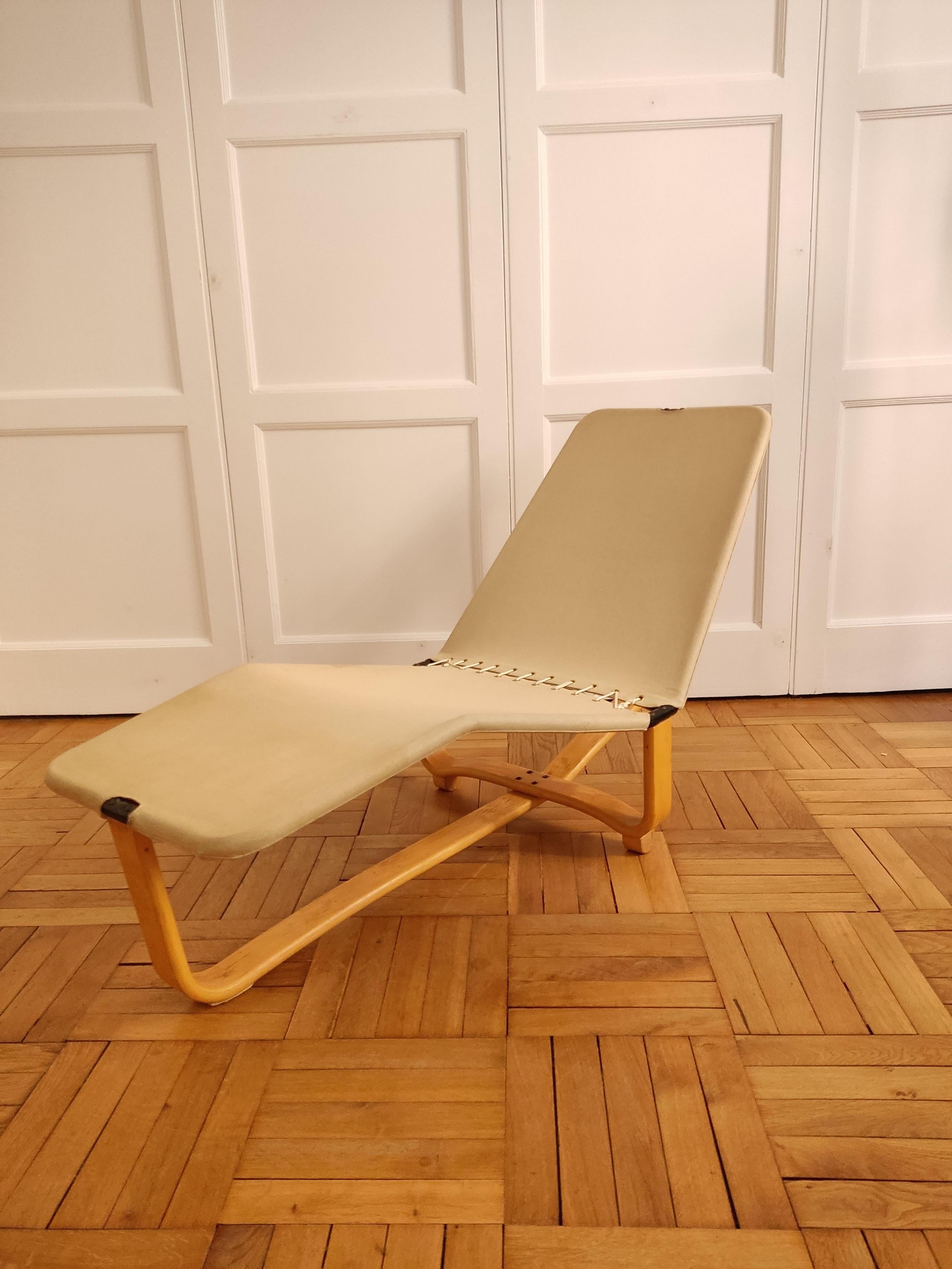 Chaise-Longue Ingmar & Relling, Camel Leather, 1970 8