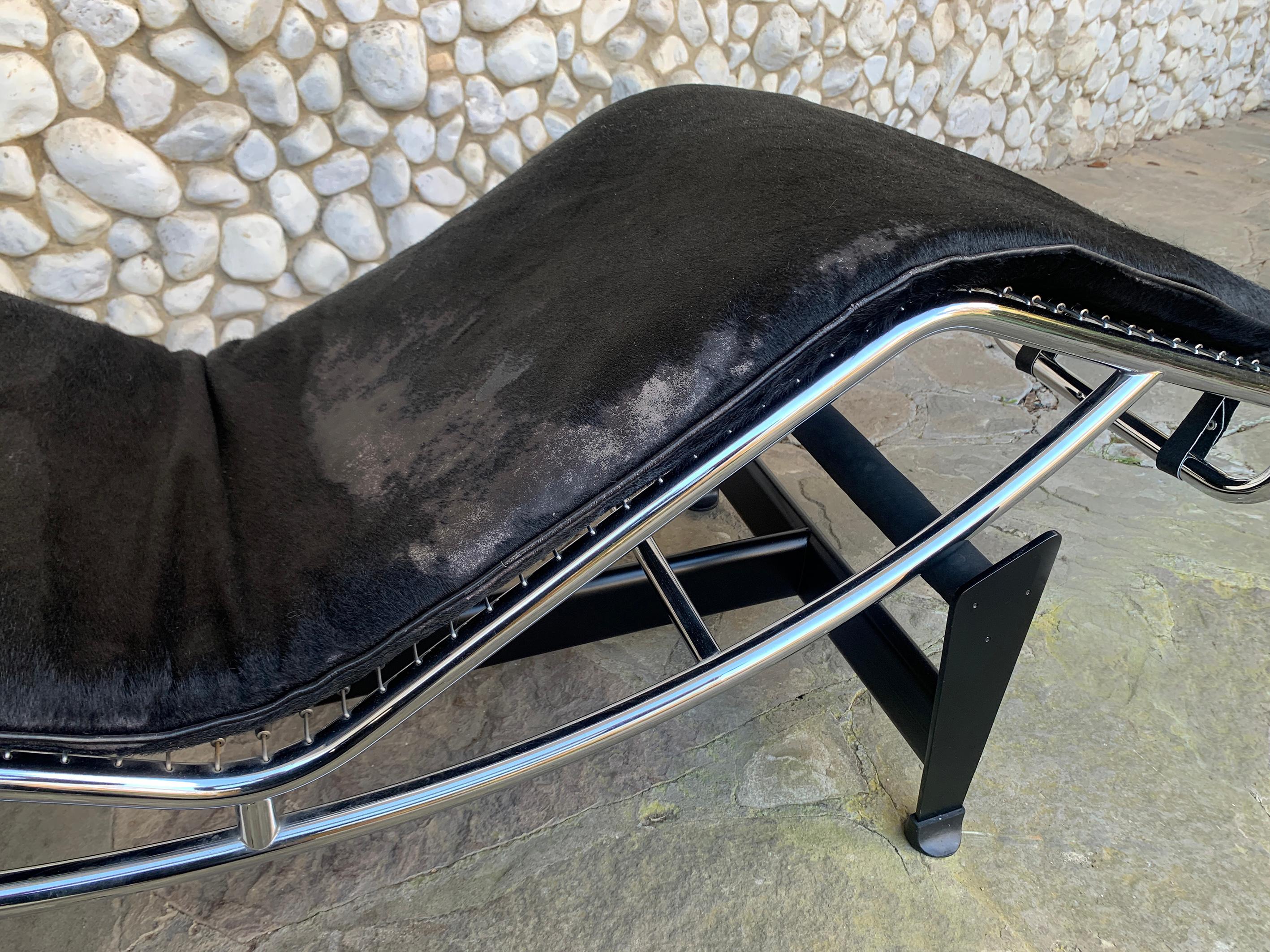 Chaise Longue LC4 Nr 1153 by Le Corbusier, Jeanneret & Perriand, Cassina, 1960 1