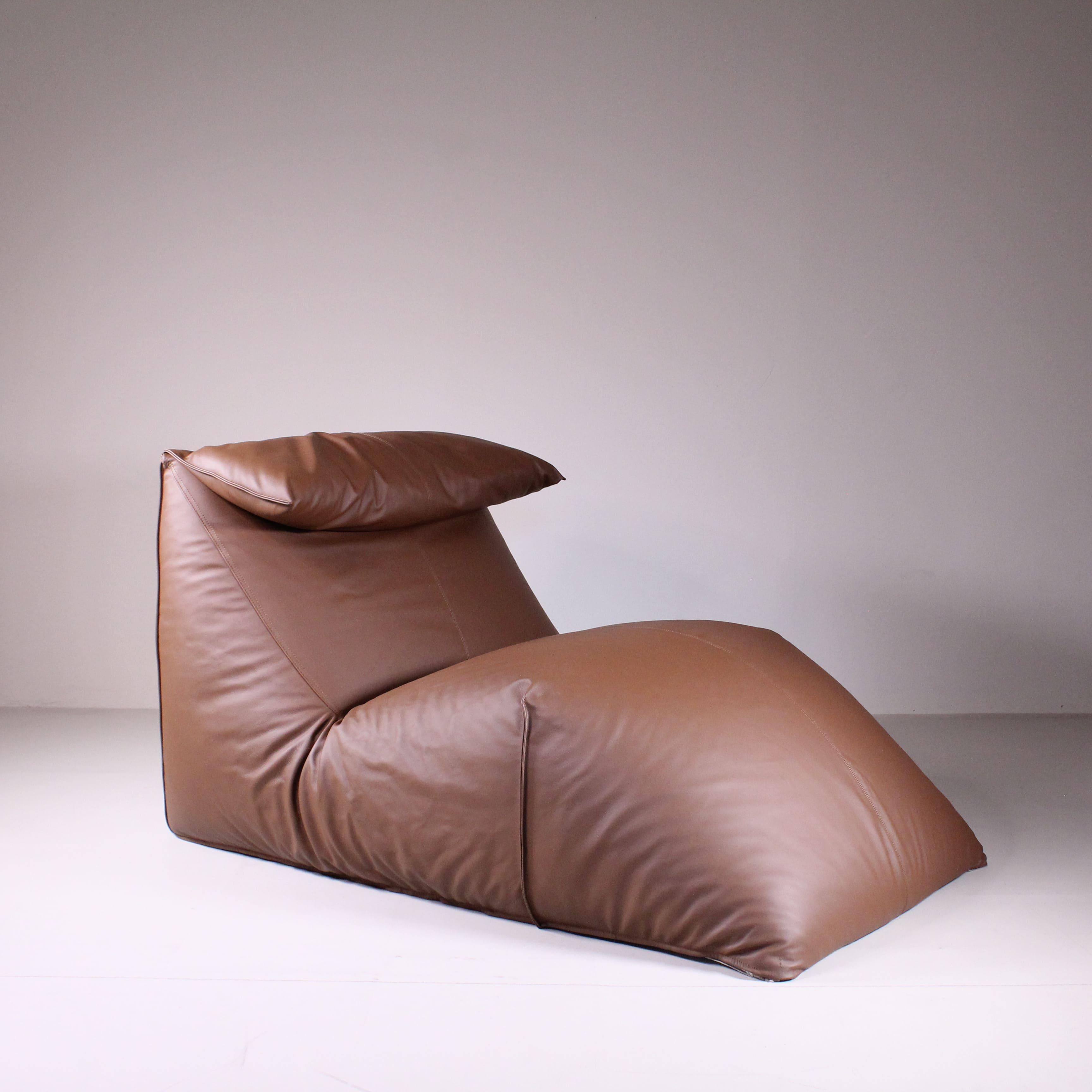 Modern Le Bambole Chaise Longue, Mario Bellini B&B, 1970