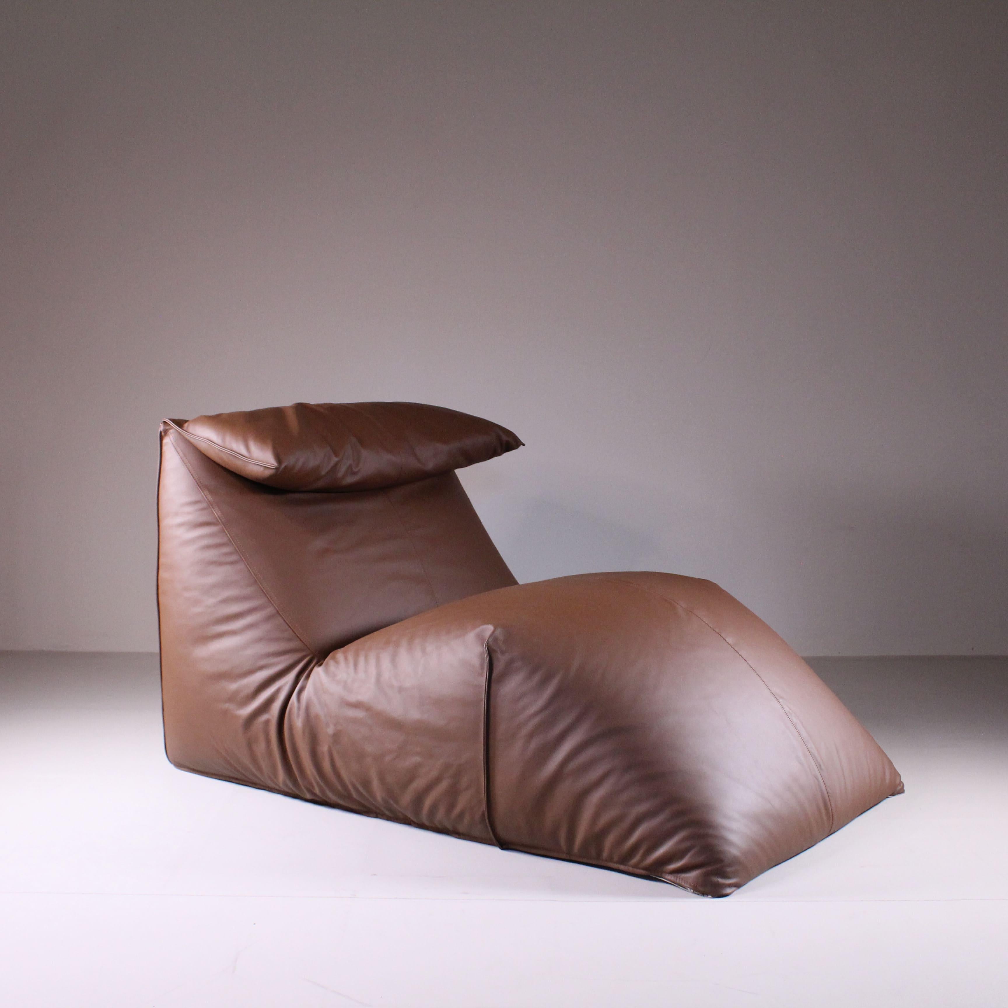 Italian Le Bambole Chaise Longue, Mario Bellini B&B, 1970