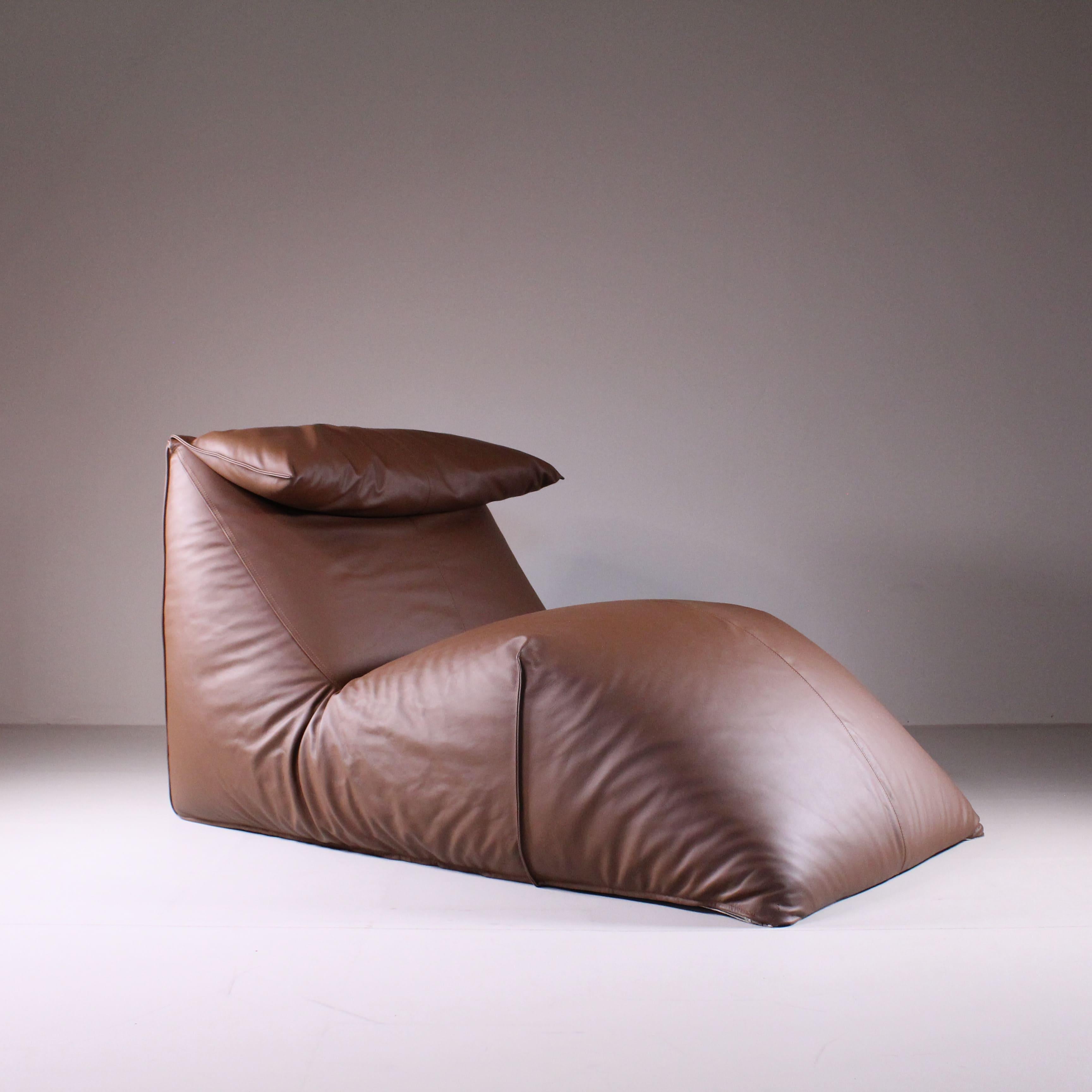 Le Bambole Chaise Longue, Mario Bellini B&B, 1970 In Excellent Condition In Milano, Lombardia