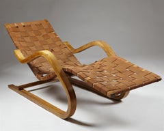 Chaise Longue, Model 39, Designed by Alvar Aalto for Artek