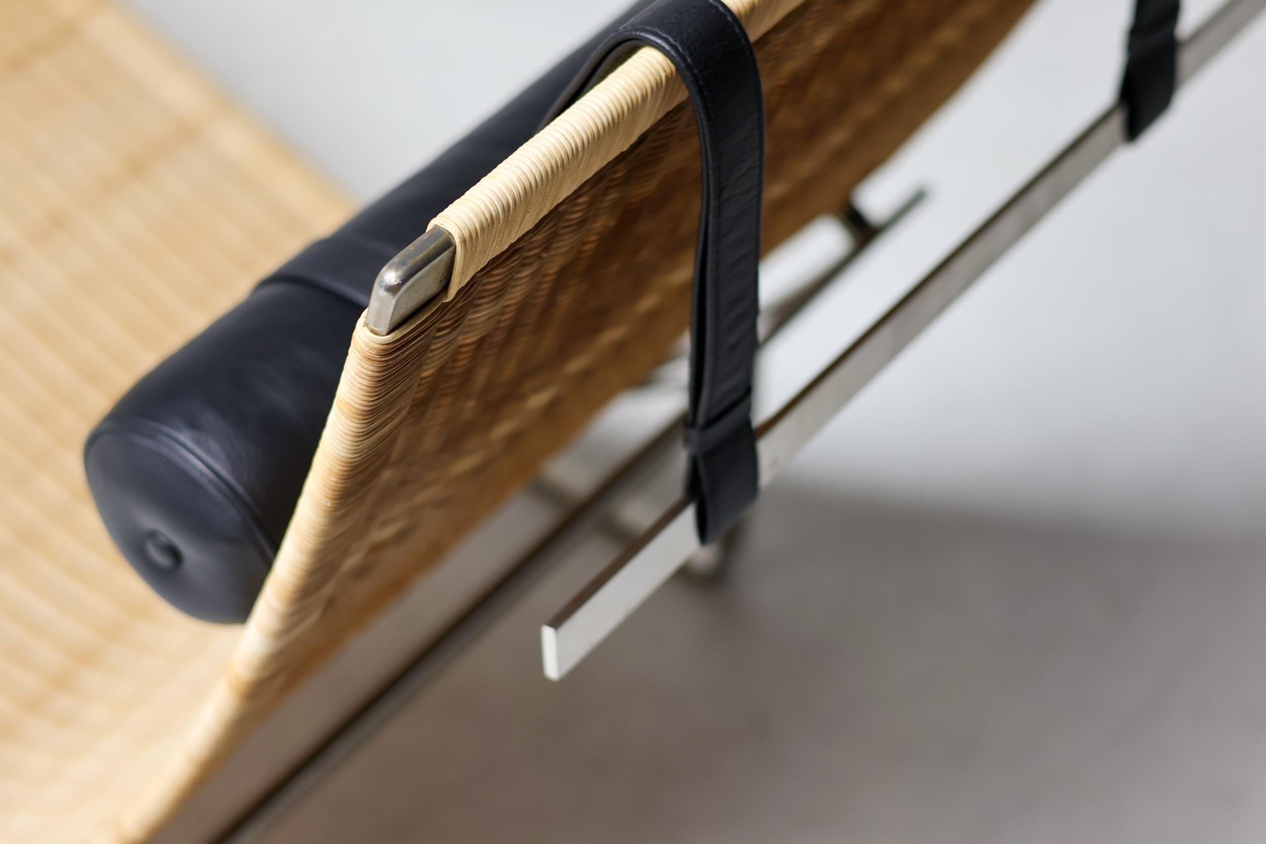 Chaise Longue Model PK24 by Poul Kjærholm for E. Kold Christensen For Sale 3