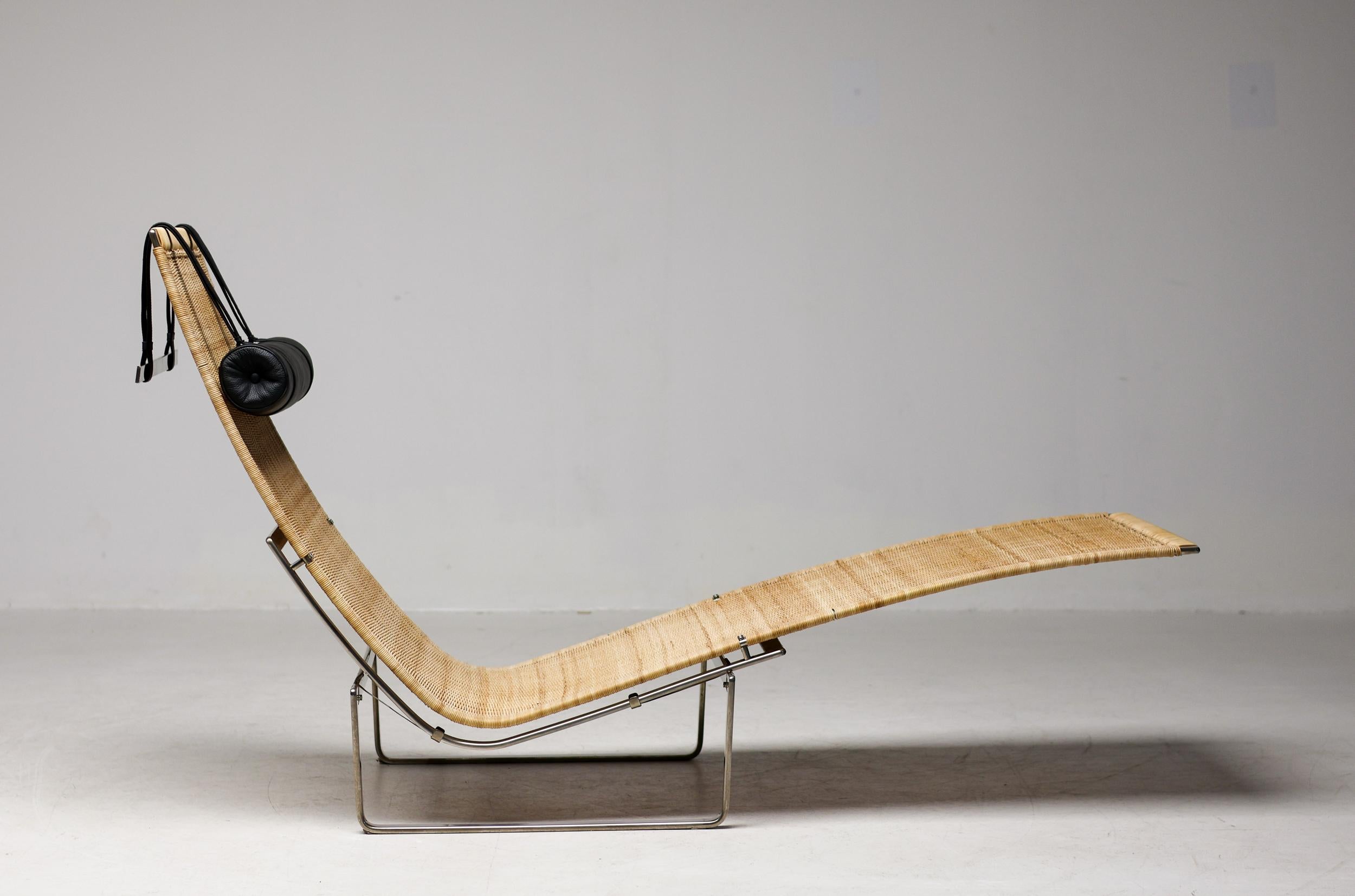 Chaise Longue Model PK24 by Poul Kjærholm for E. Kold Christensen For Sale 4