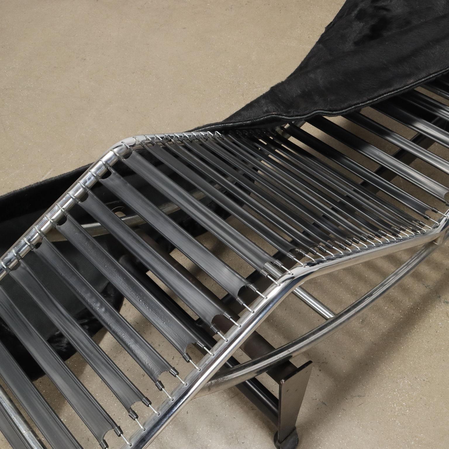 Chaise Longue modèle 'LC4' Le Corbusier pour Cassina 1980 en vente 2