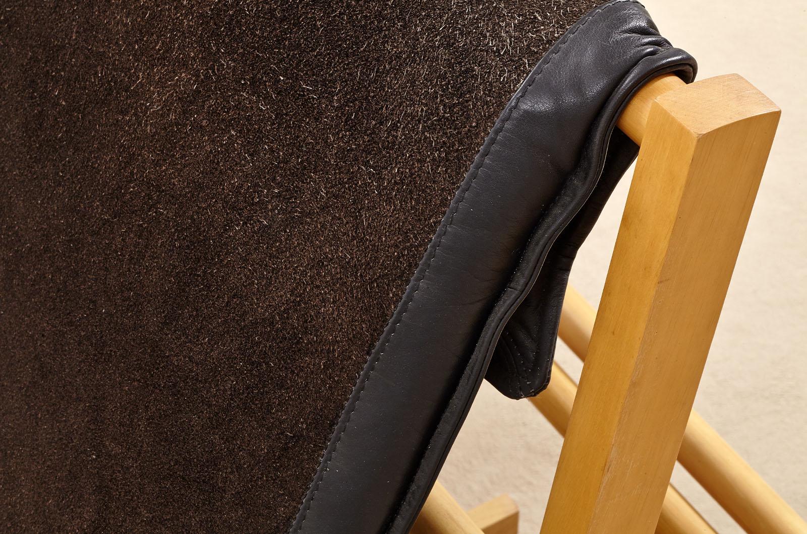 Chaise longue à bascule de Bepi Fiori pour Bernini en vente 5