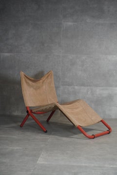 Chaise longue série Plenair par Ammanati et Vitelli pour Brunati, Italie, années 1980