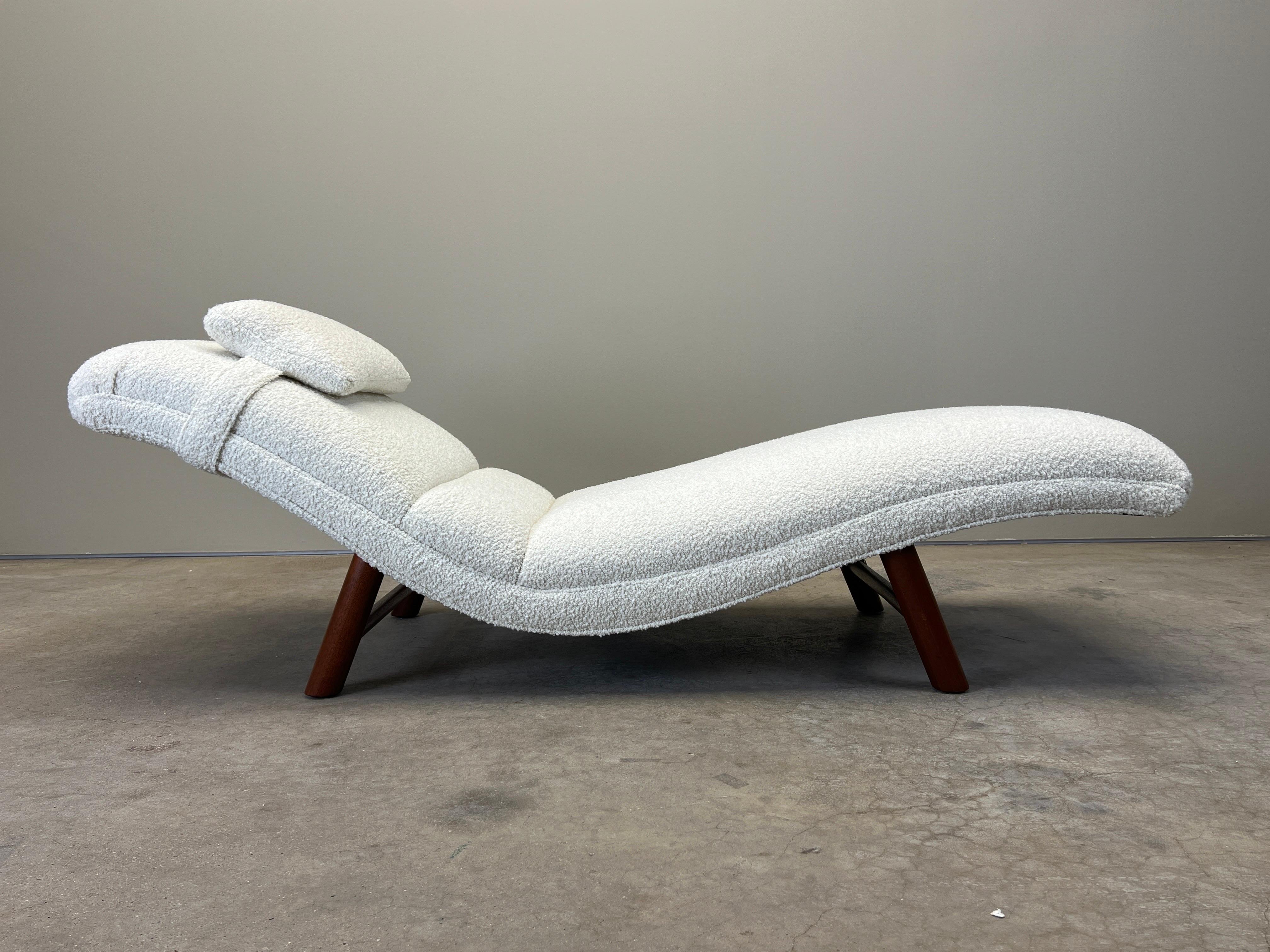 Chaise Lounge Attributed to Edward Wormley For Sale 7